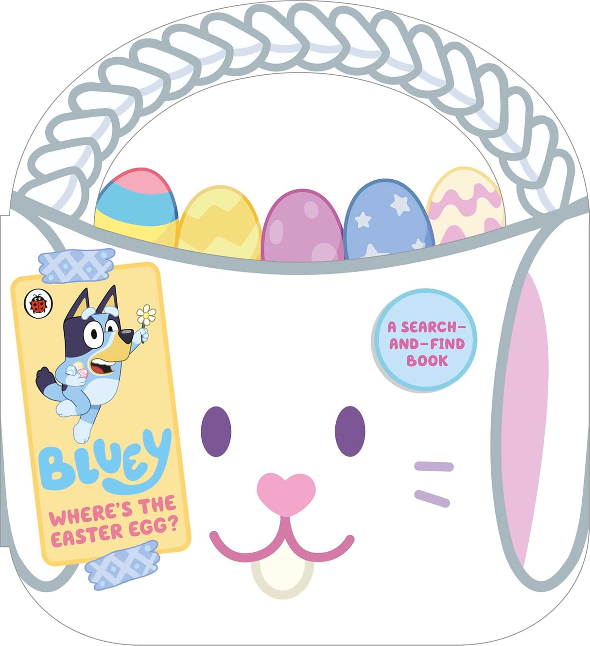 Bluey : Where's the Easter Egg?: A Shaped Tabbed Board Book