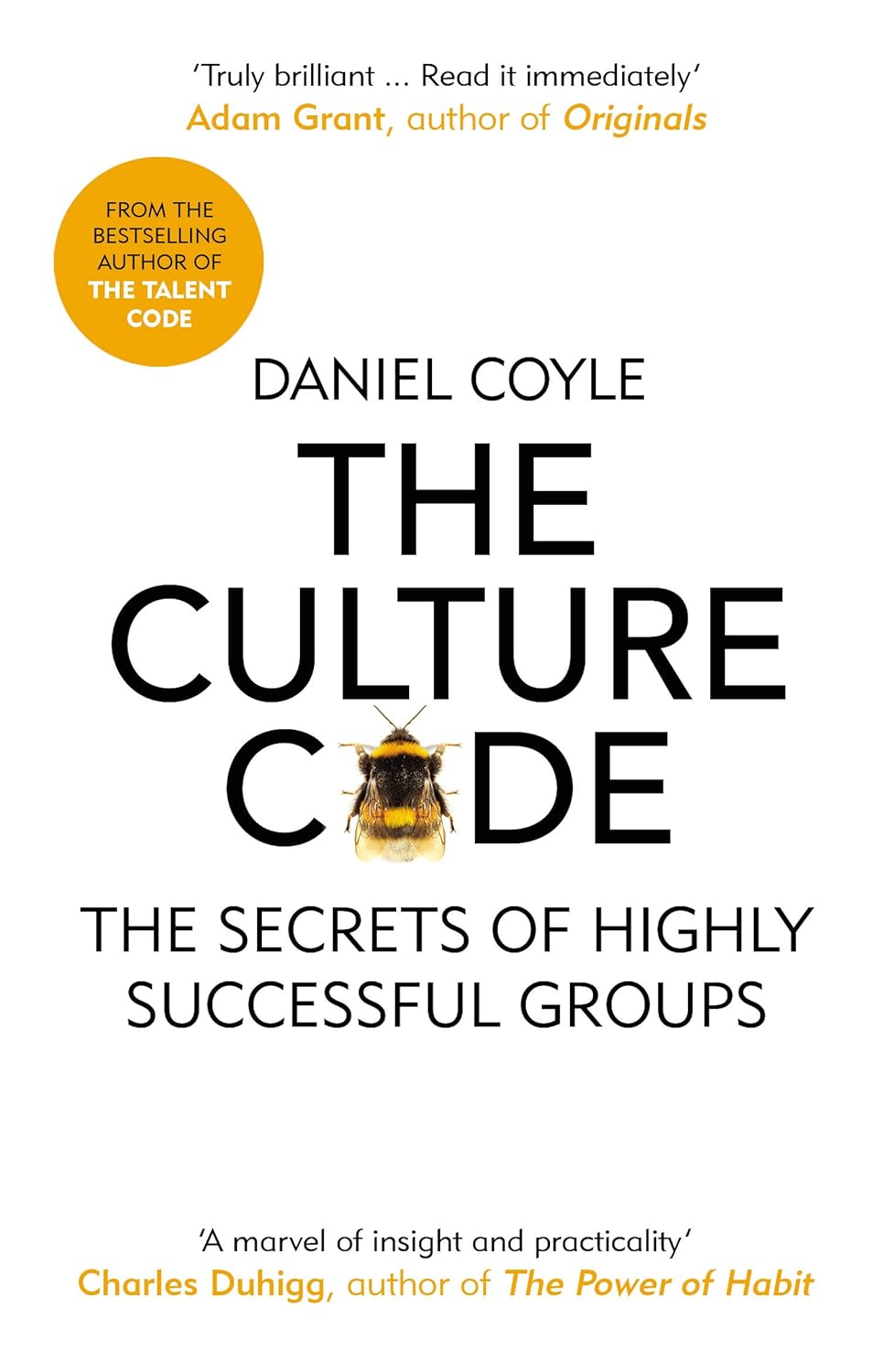 The Culture Code: the Secrets of Highly Successful Groups