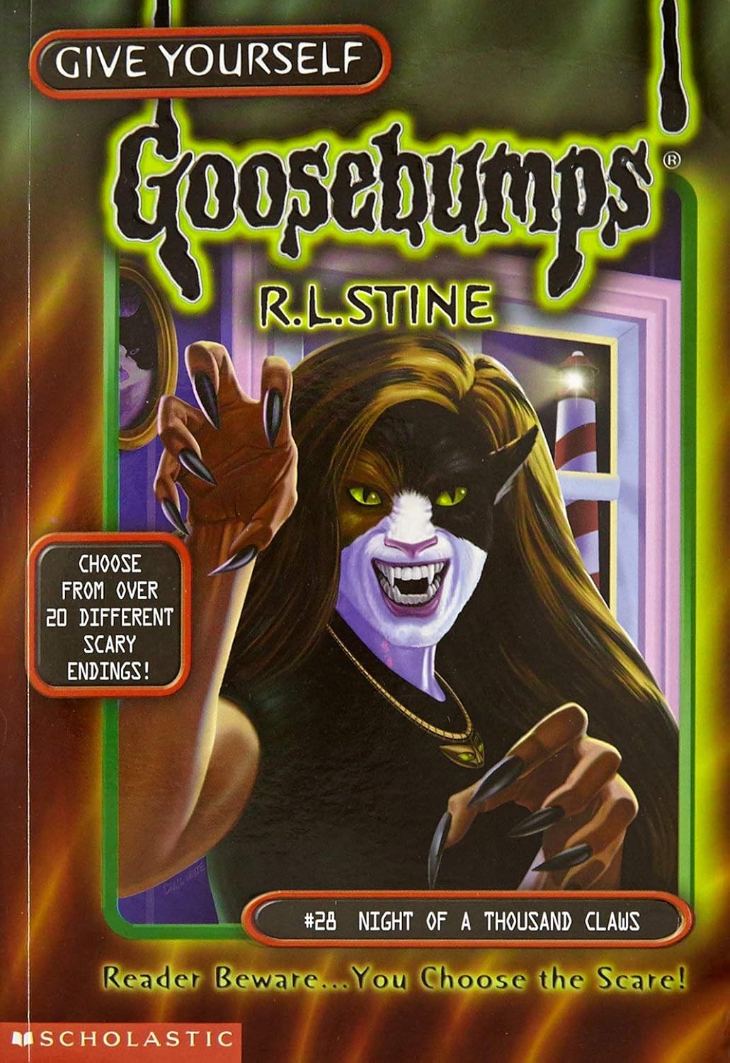 Goosebumps 28 Night of a Thousand Claws, R L Stine