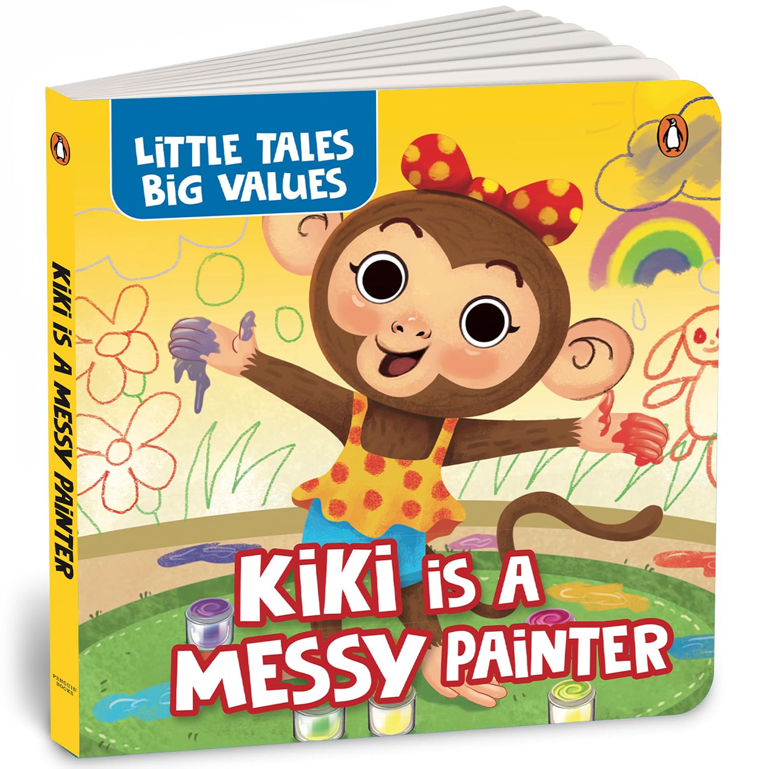 Little Tales Big Values : Kiki is a Messy Painter: Delightful Stories Instilling Values and Morals