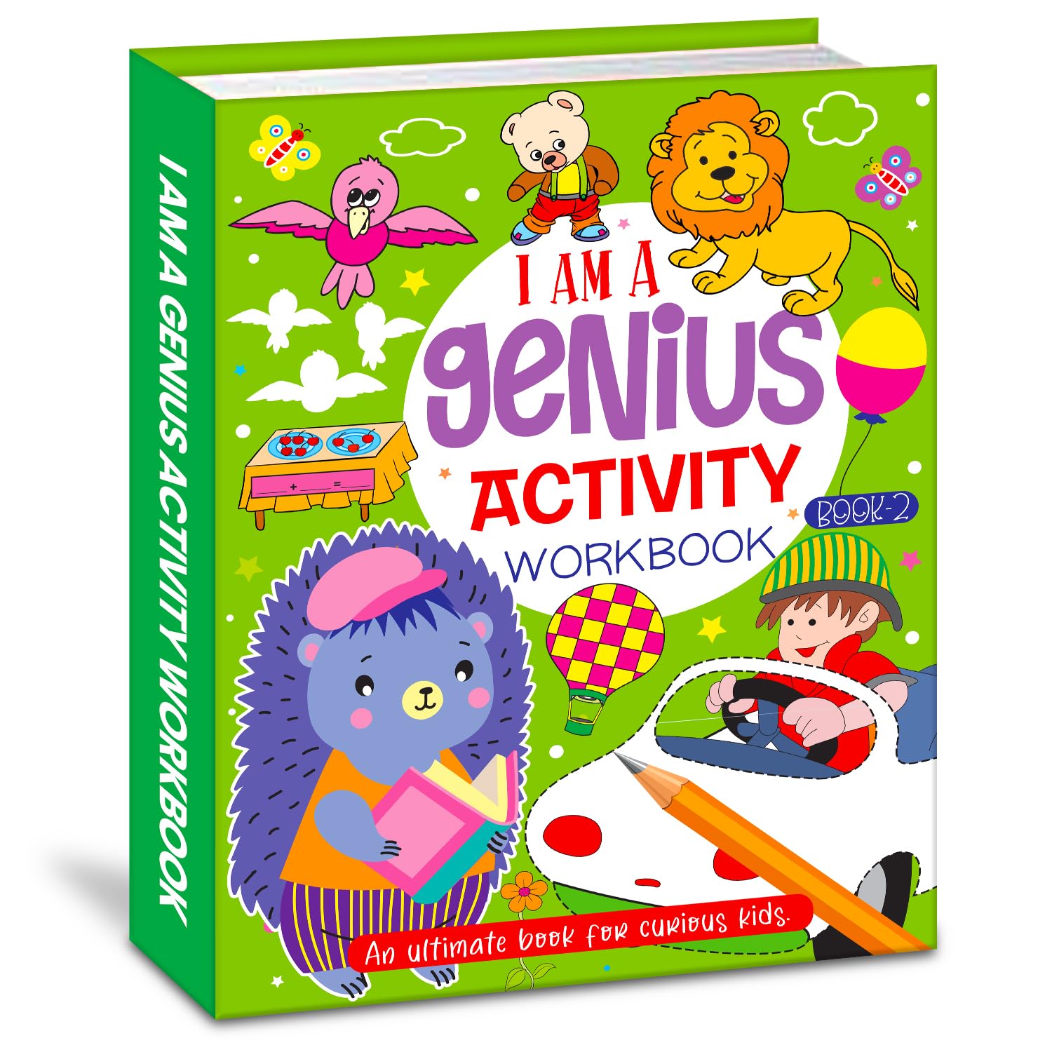 Hellofriend Books I Am Genius Activity Workbook - 1