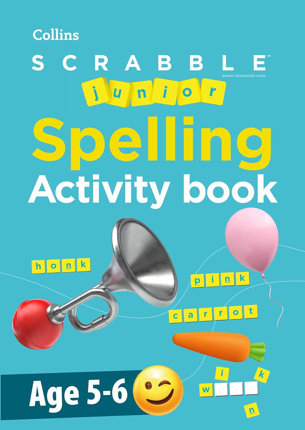 Scrabble (tm) Junior Spelling Activity Book Age 5-6