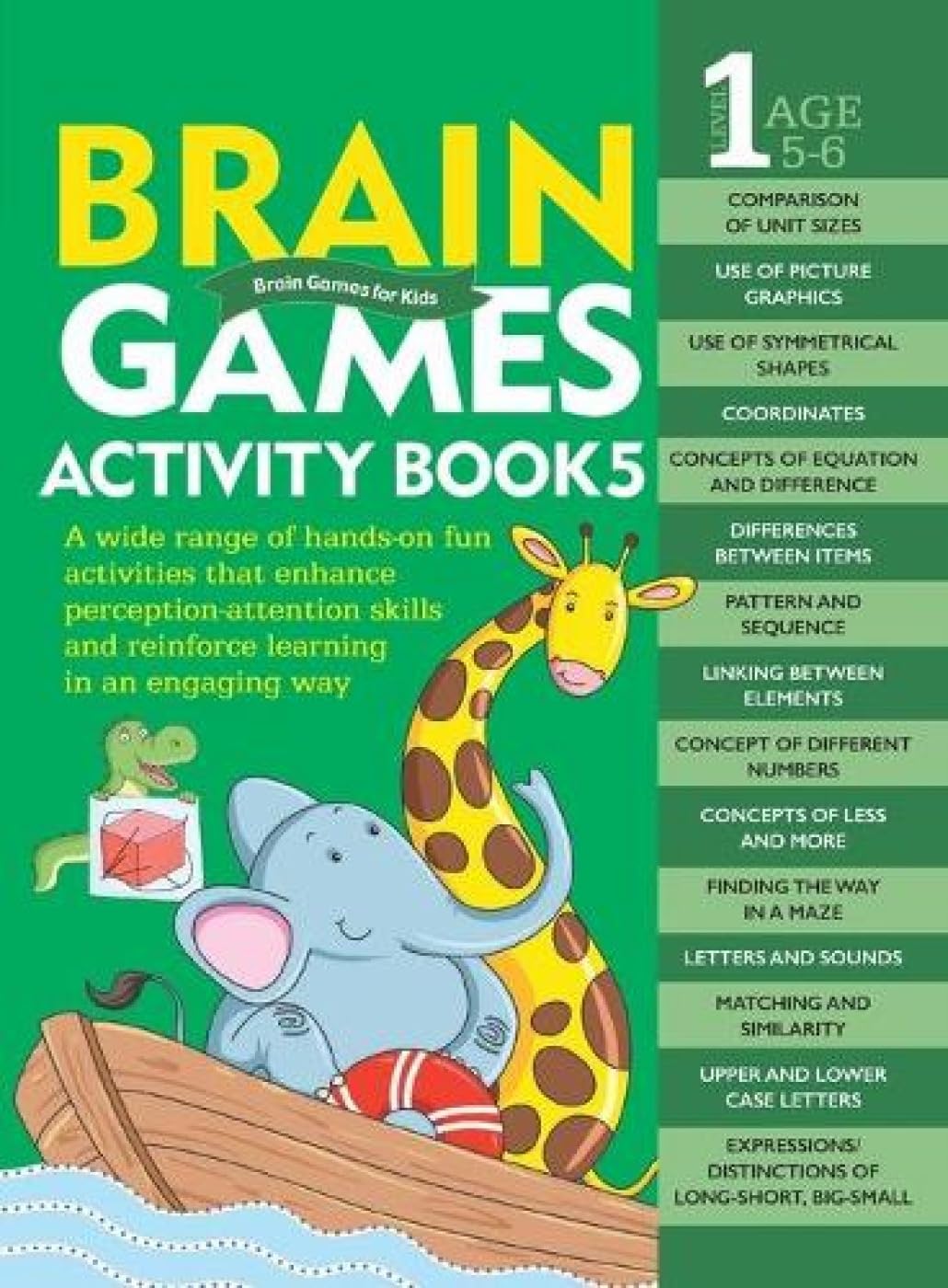 Brain Games Activity Book Level 4