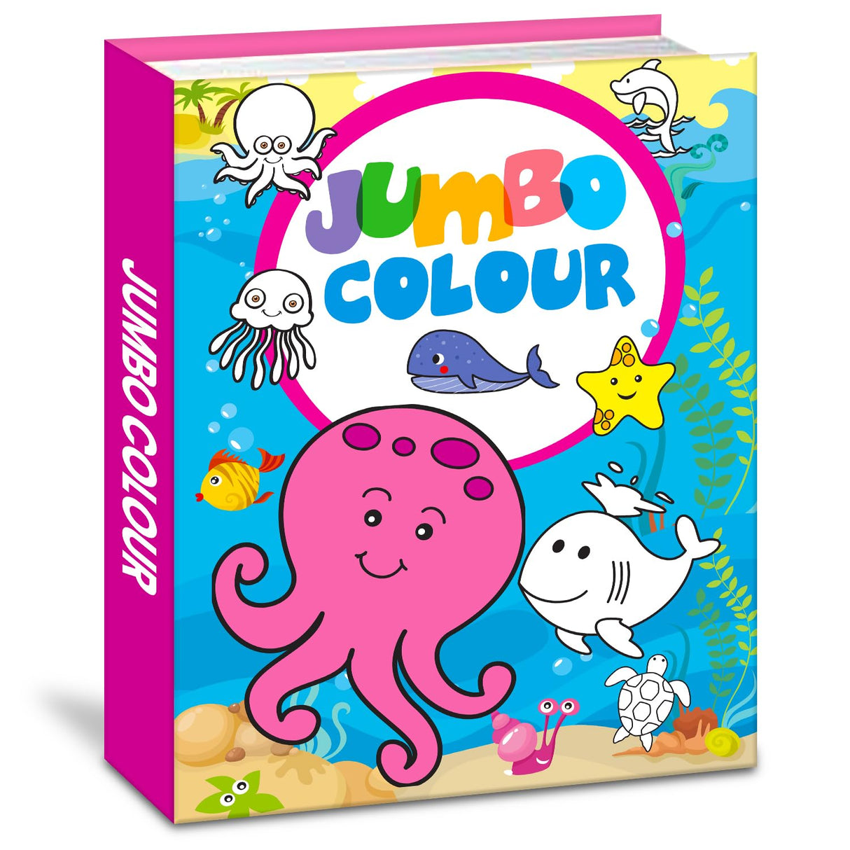 Sea Animals Colouring Book