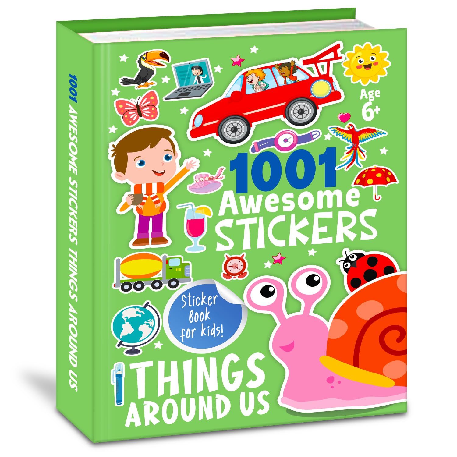 1001 Awesome Stickers: Things Around Me