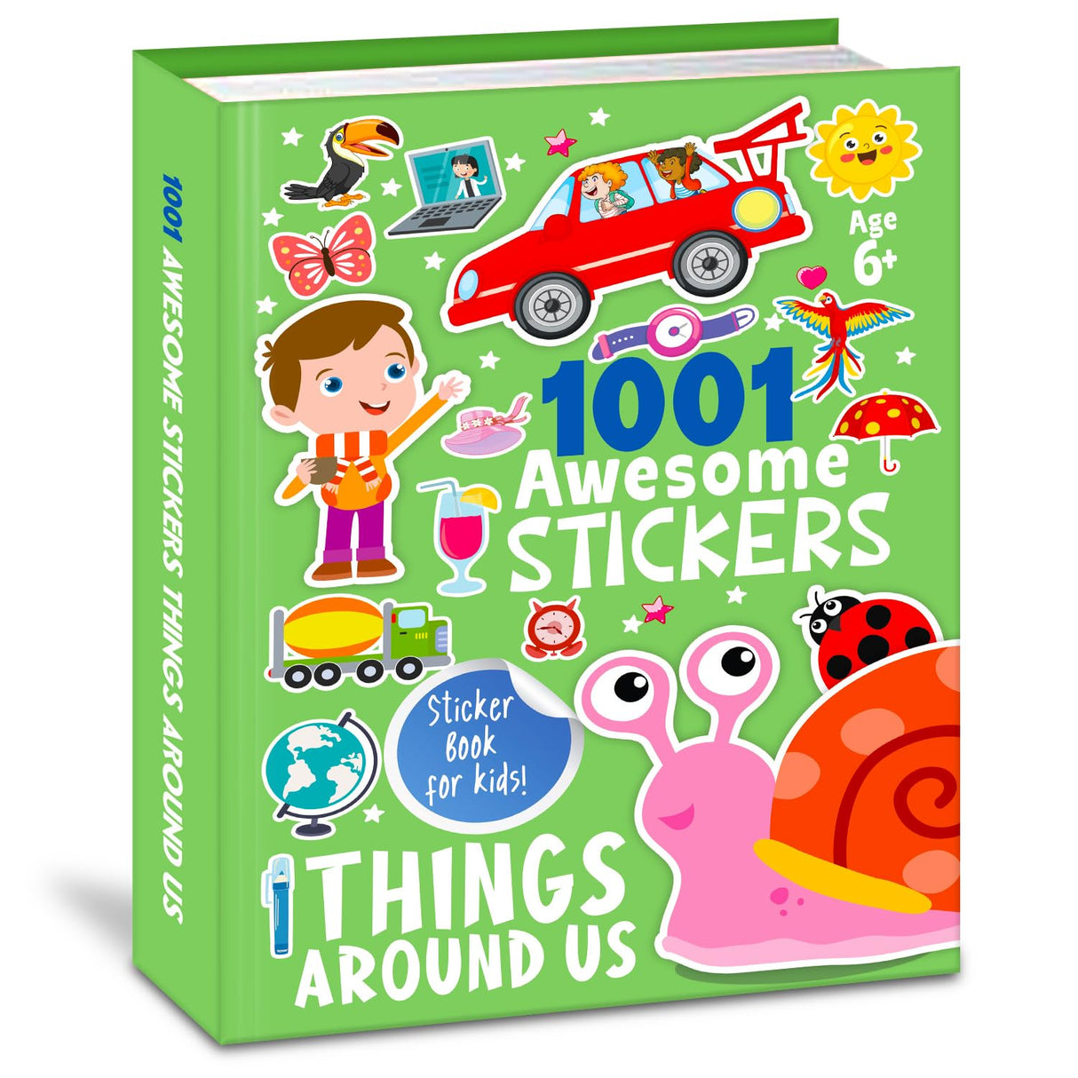 1001 Awesome Stickers: Things Around Me