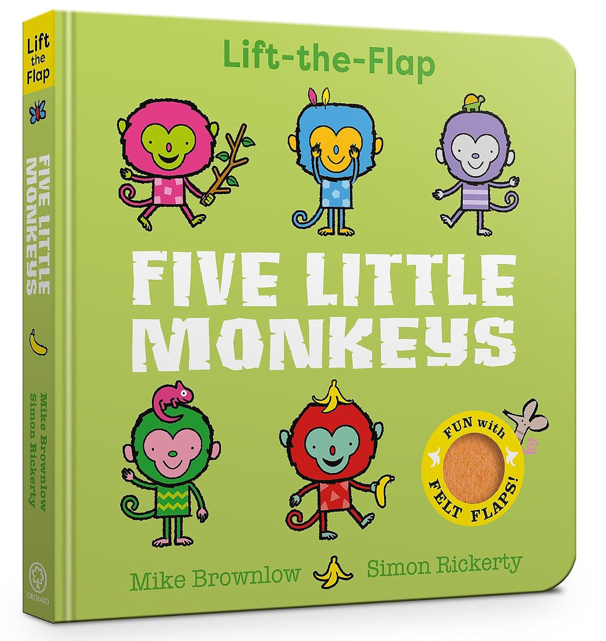 Five Little Monkeys: A Felt Flaps Book