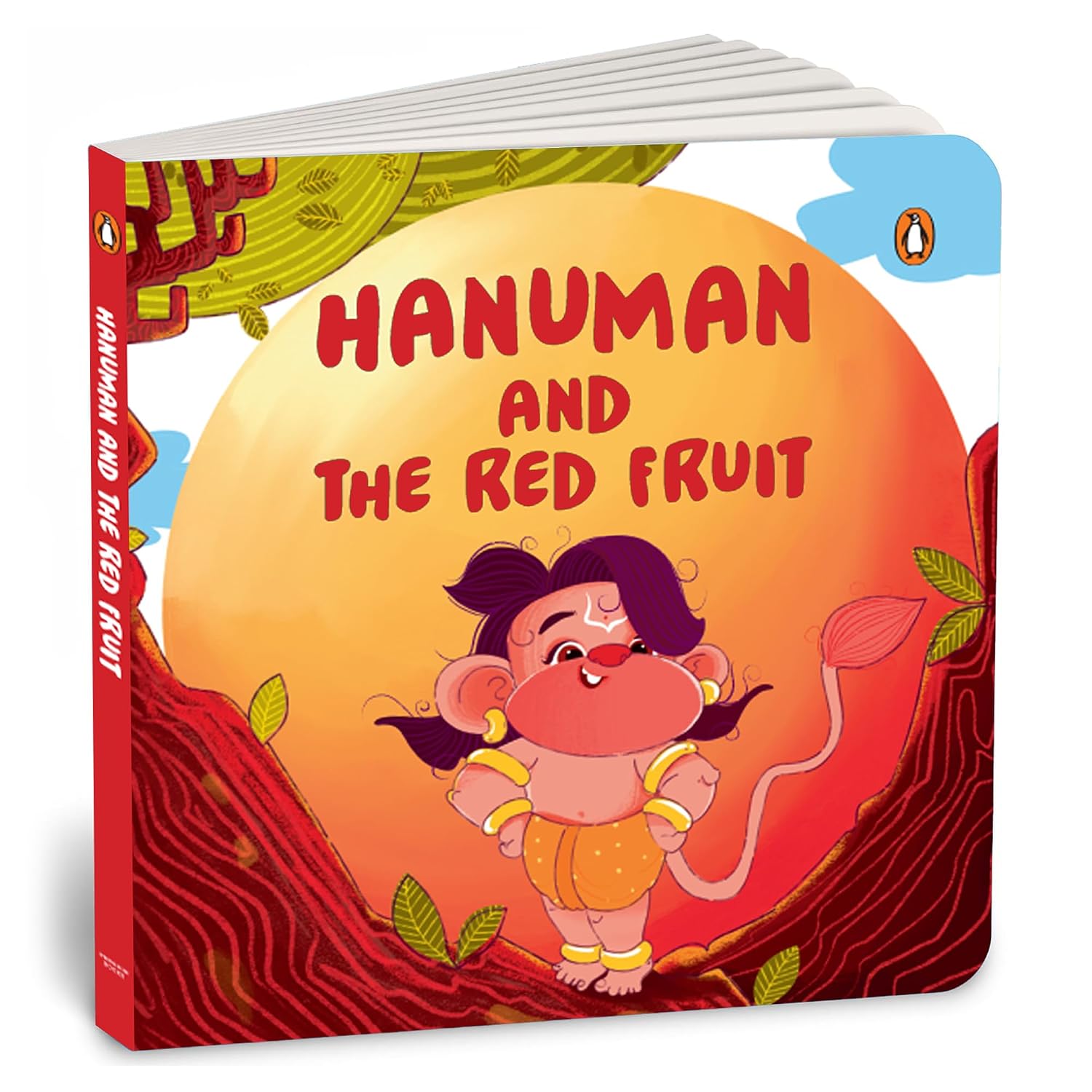 Hanuman and the Red Fruit: Tales of Hindu Gods and Goddesses: an Illustrated Board Book for Kids