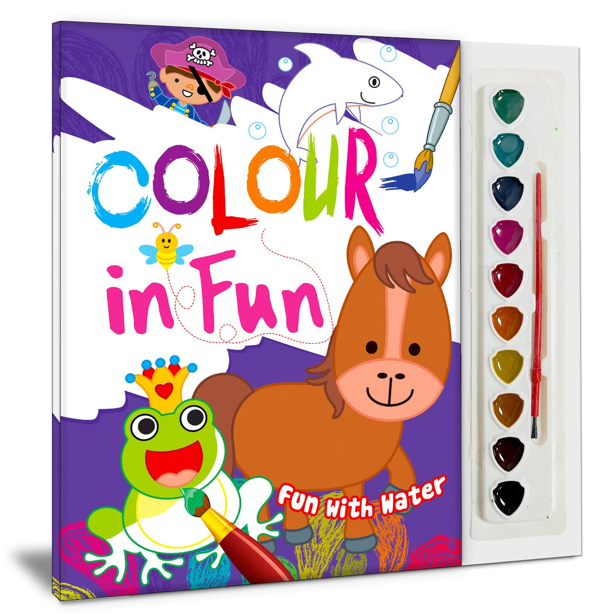 Colour In Fun Water Colouring Pad