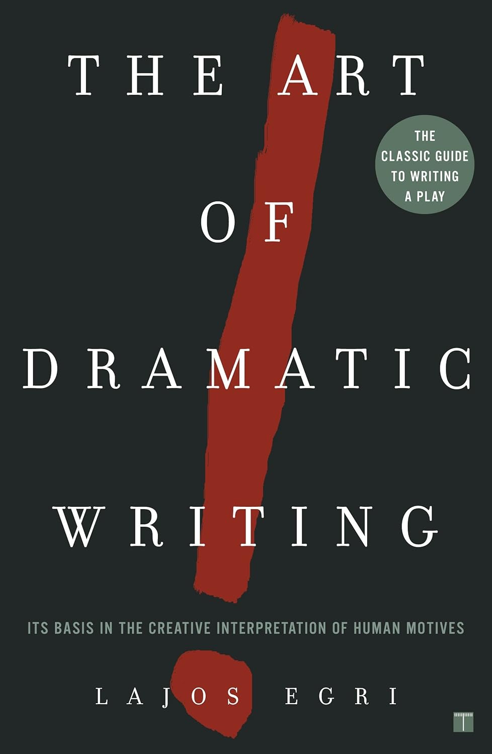 The Art of Dramatic Writing: Its basis in the creative interpretation of human motives