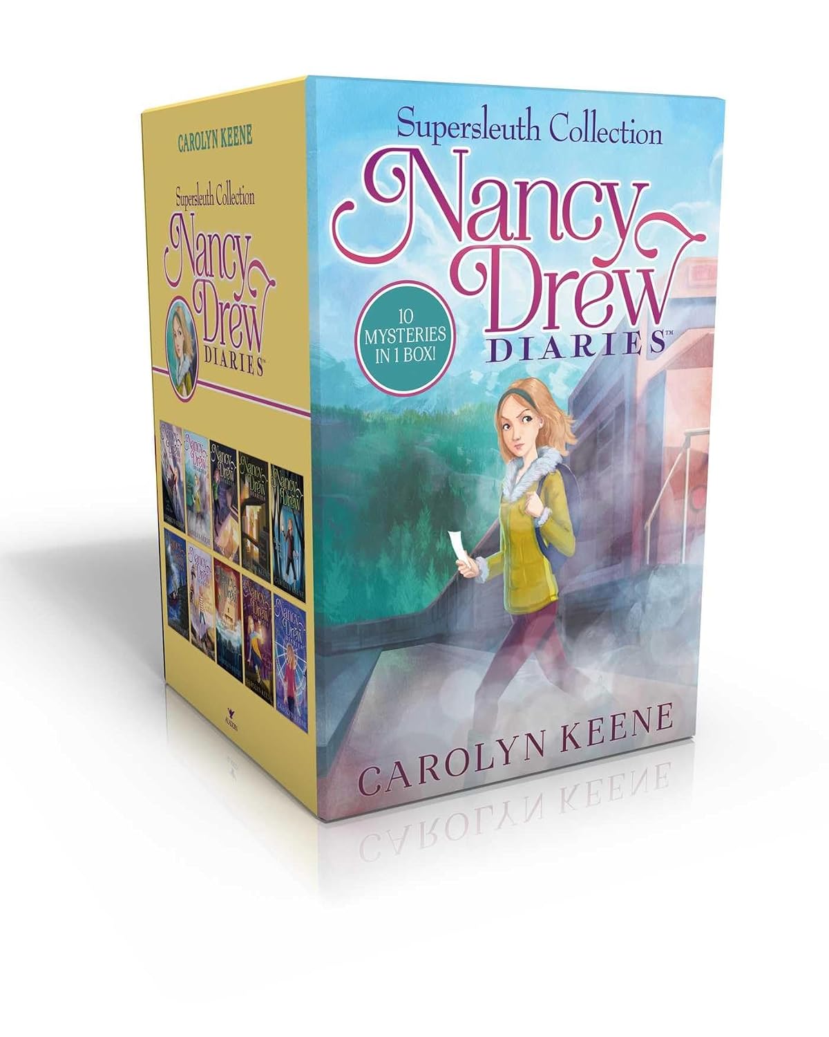 Nancy Drew Diaries Supersleuth Collection: Curse of the Arctic Star; Strangers on a Train; Mystery of the Midnight Rider; Once Upon a Thriller; ... Clue at Black Creek Farm; A Script for Danger