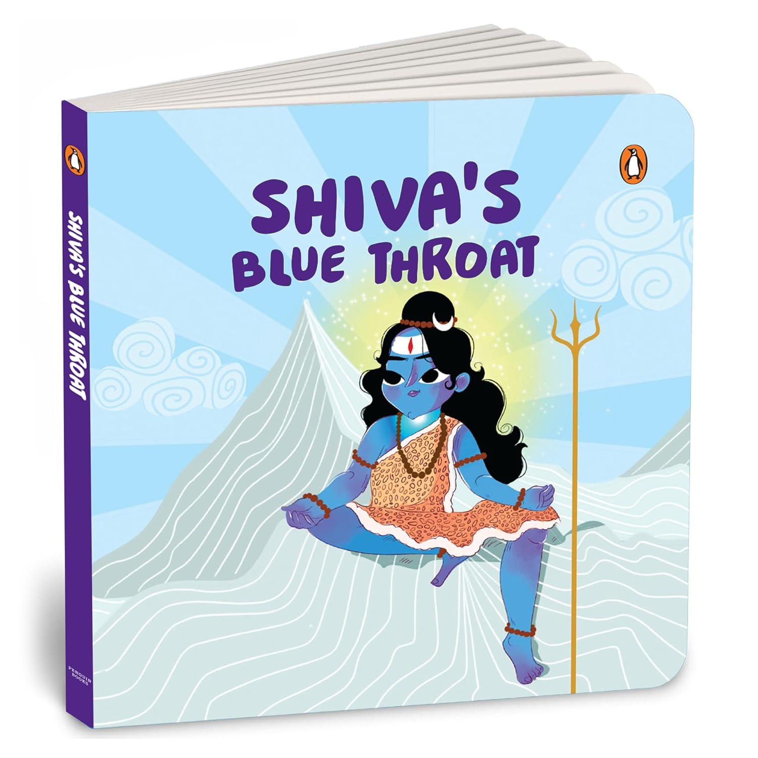 Shiva's Blue Throat: Tales of Hindu Gods and Goddesses: an Illustrated Board Book for Kids