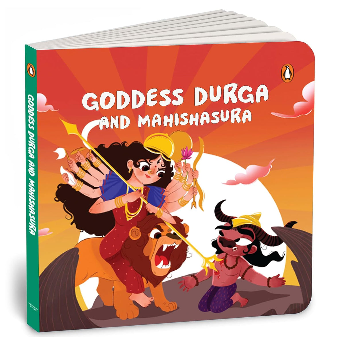 Goddess Durga and Mahishasura: Tales of Hindu Gods and Goddesses: An Illustrated Board Book for Kids