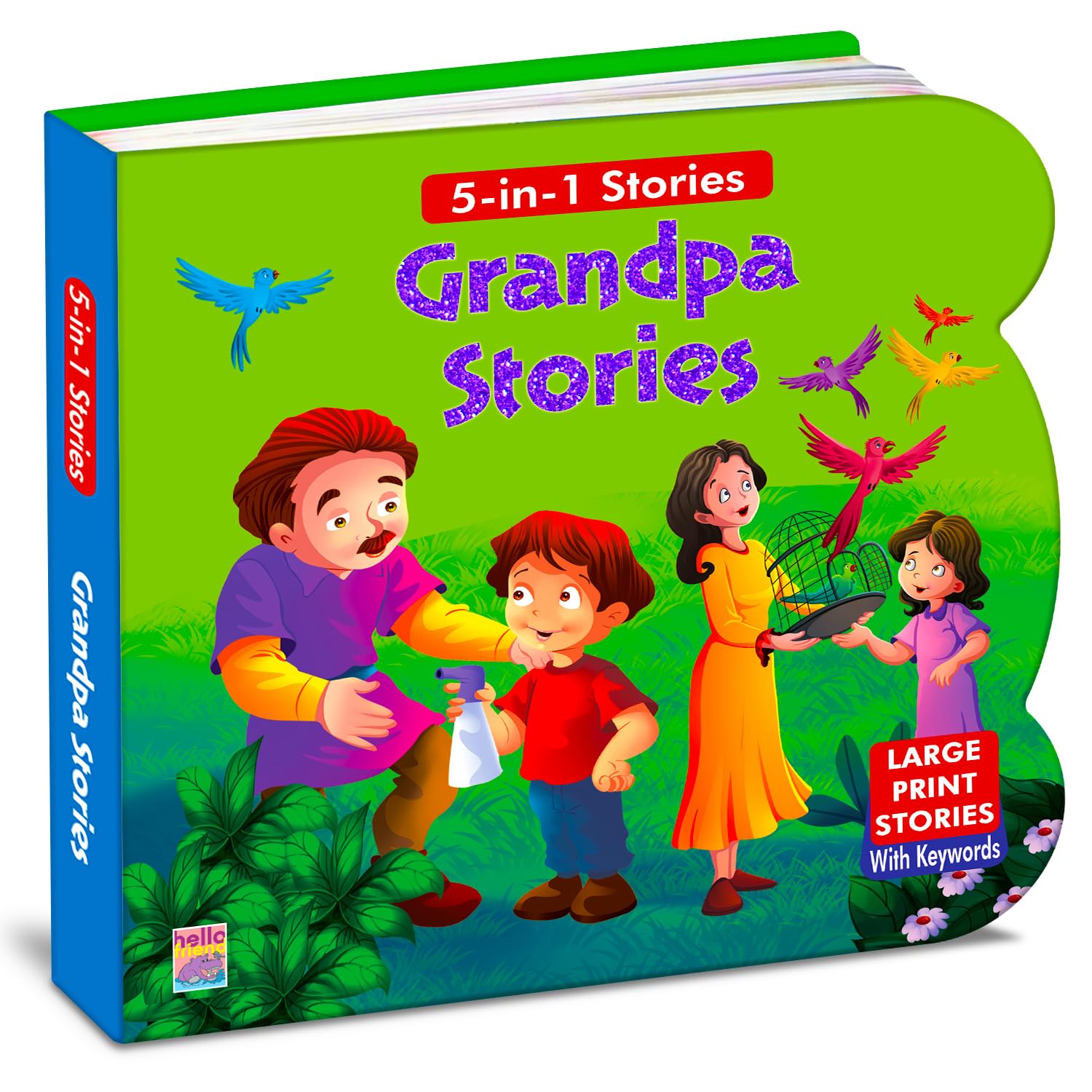 Grandpa Stories (illustrated) - Story Book for Children - English Short Stories - Bedtime Stories - Moral Stories - Read Aloud to Infants, Toddlers ... Kids 6+ Years Old (famous Illustrated Tales)