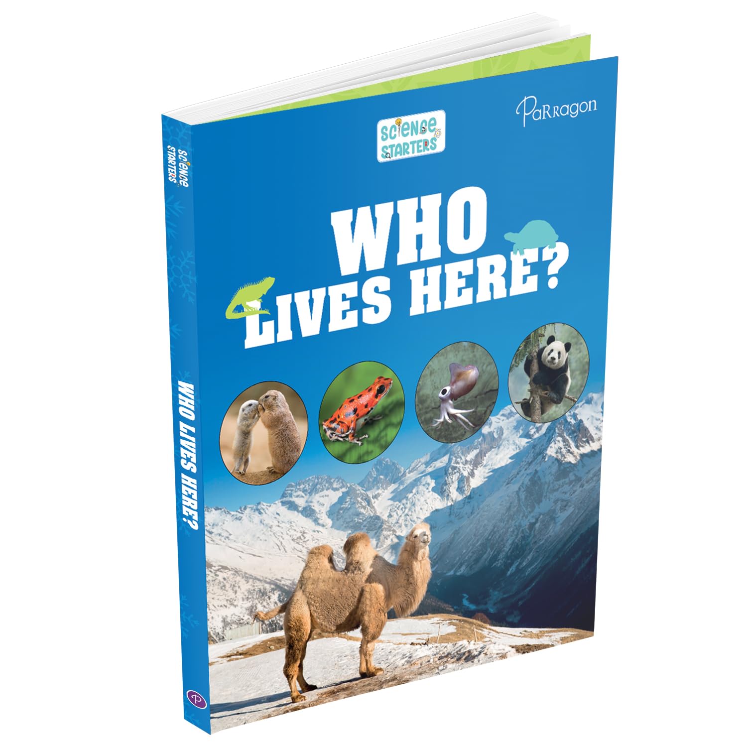Science Starters: Who Lives Here? Reference Book for Kids