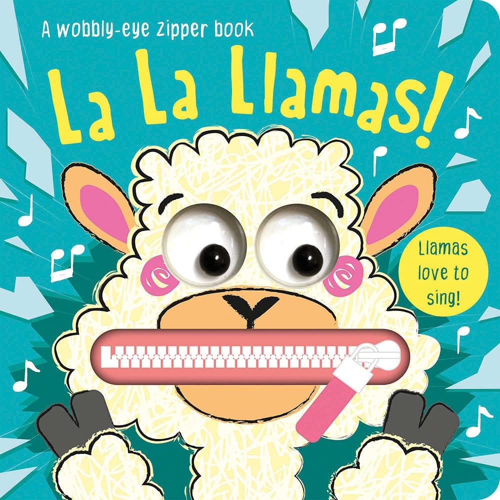 Wobbly Eye Zipper La La Llamas!