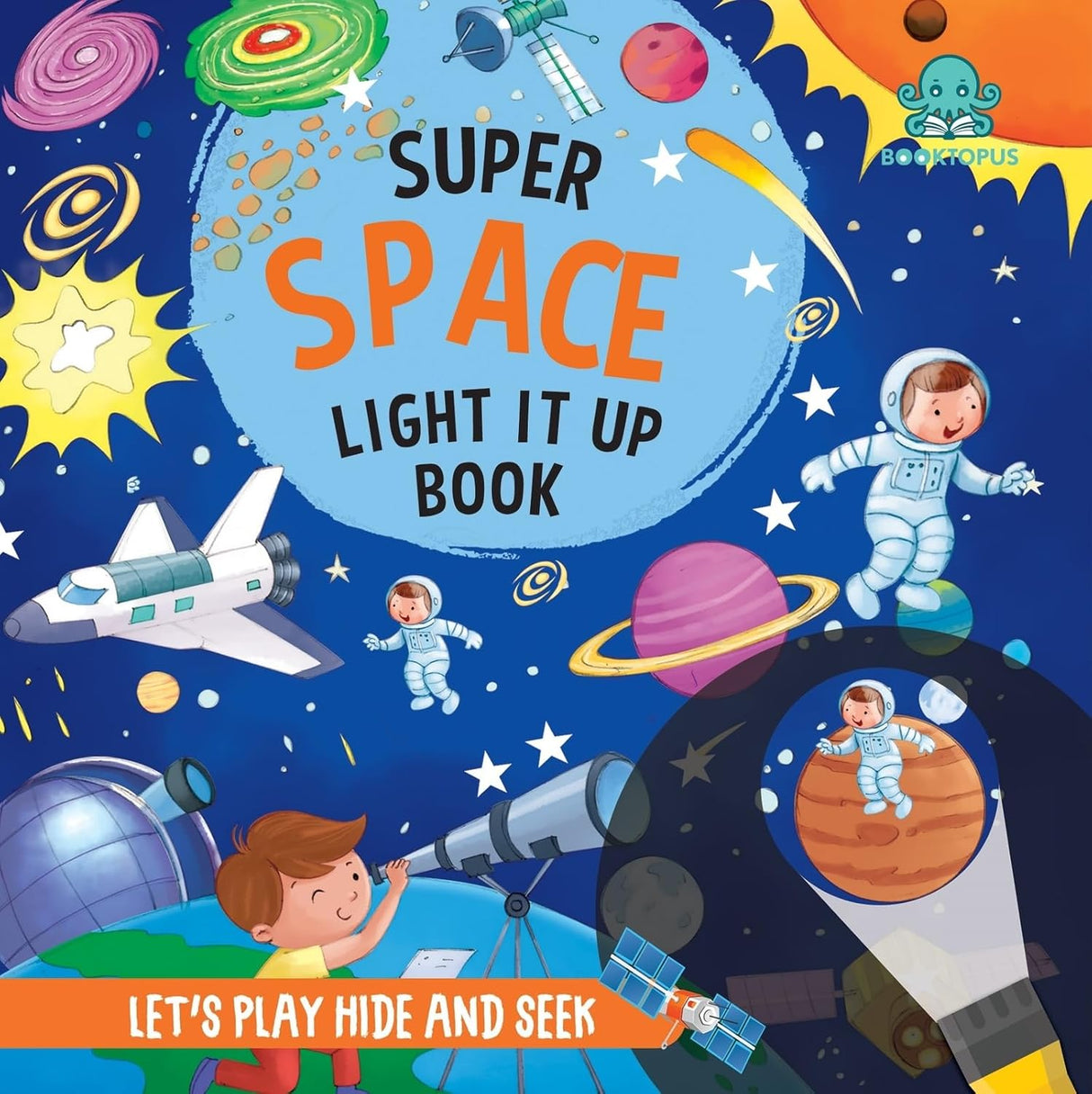 Super Space Light it up (torch Book)