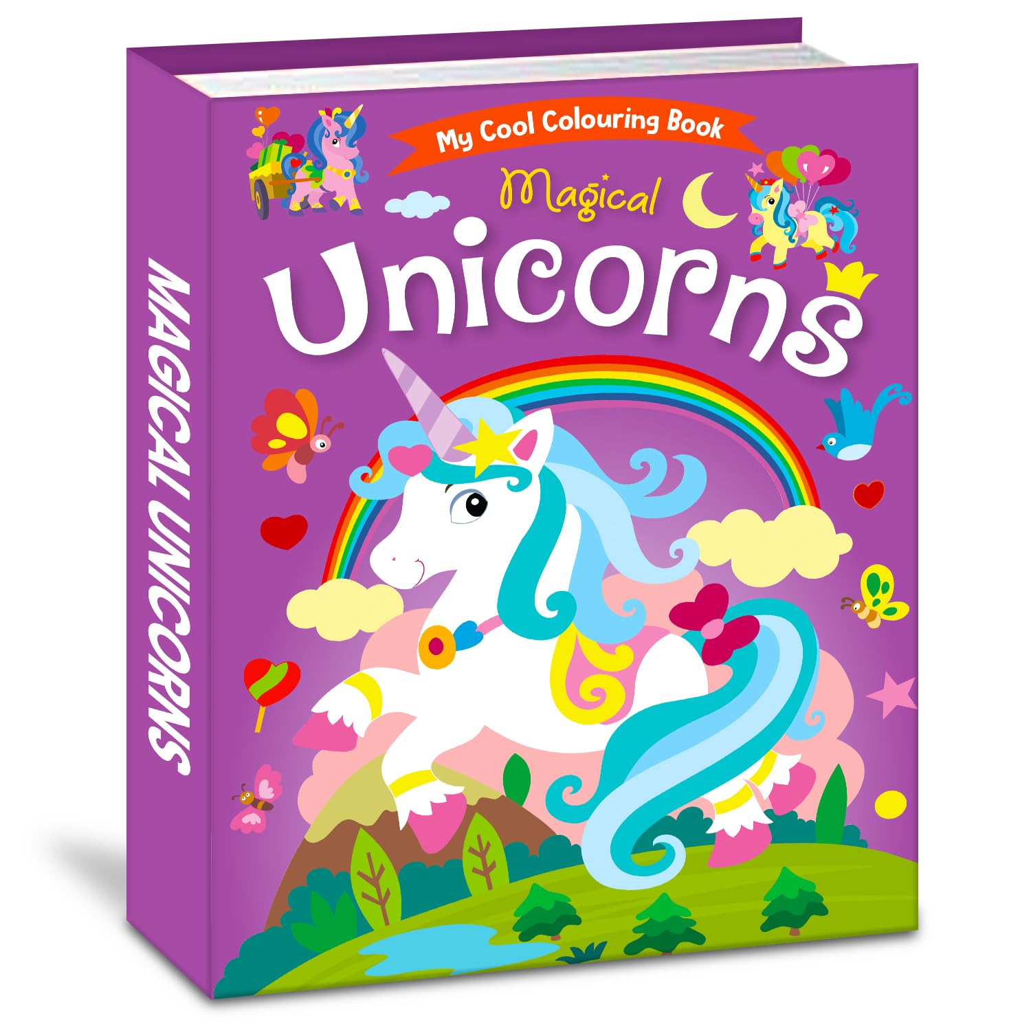 My Cool Colouring Book of Magical Unicorns