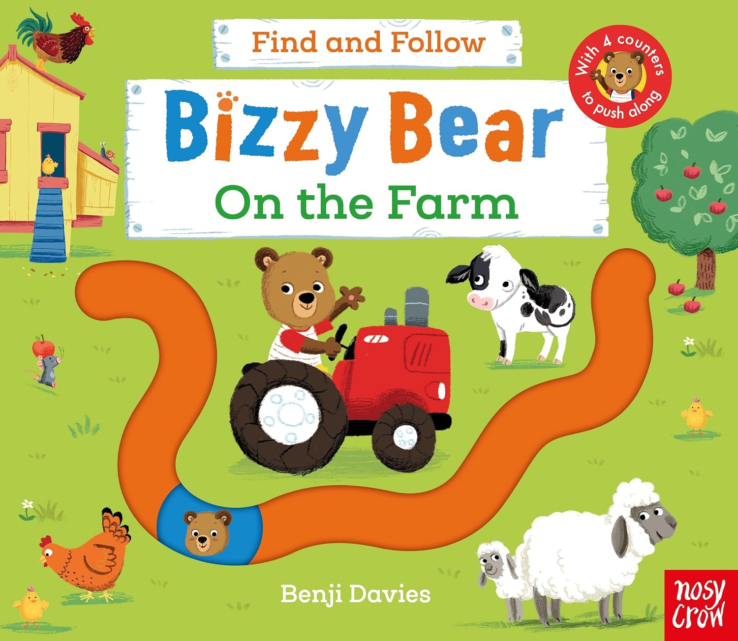 Bizzy Bear: Find and Follow on the Farm