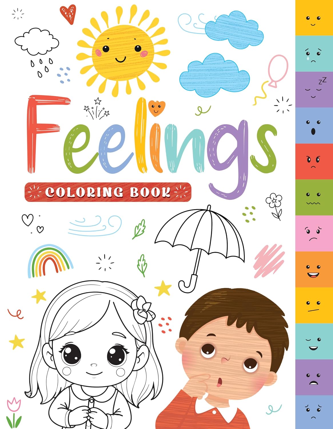 Feelings Colouring Book