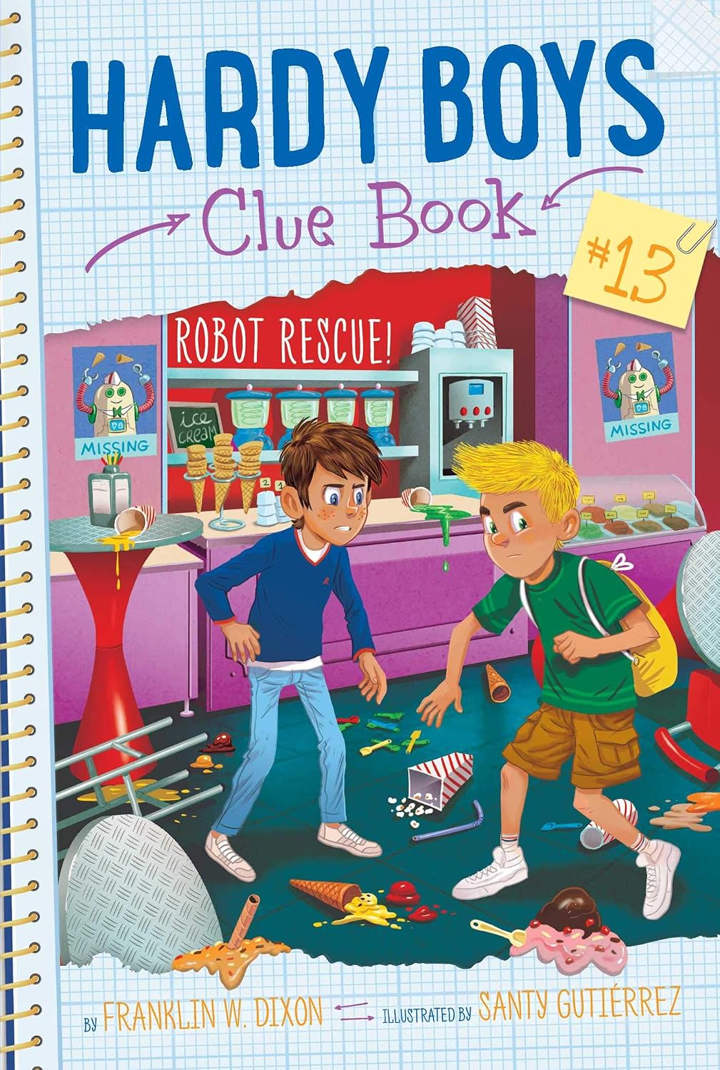 Hardy Boys Clue Book: Robo Rescue!