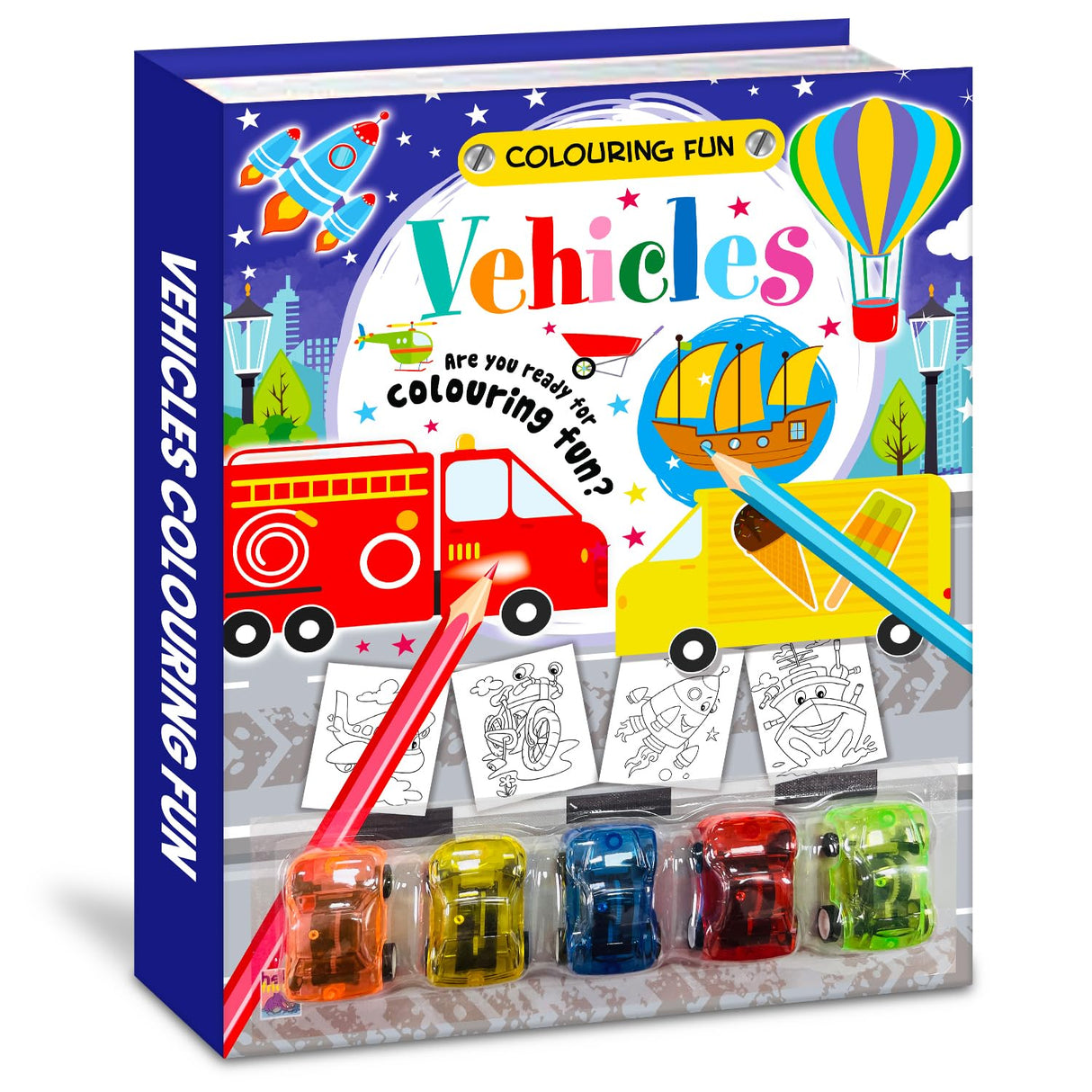 Colouring Fun: Vehicles