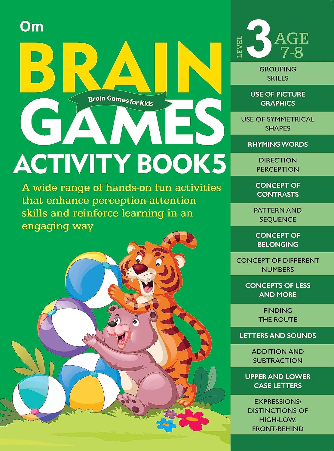 Brain Games Activity Book Level 4