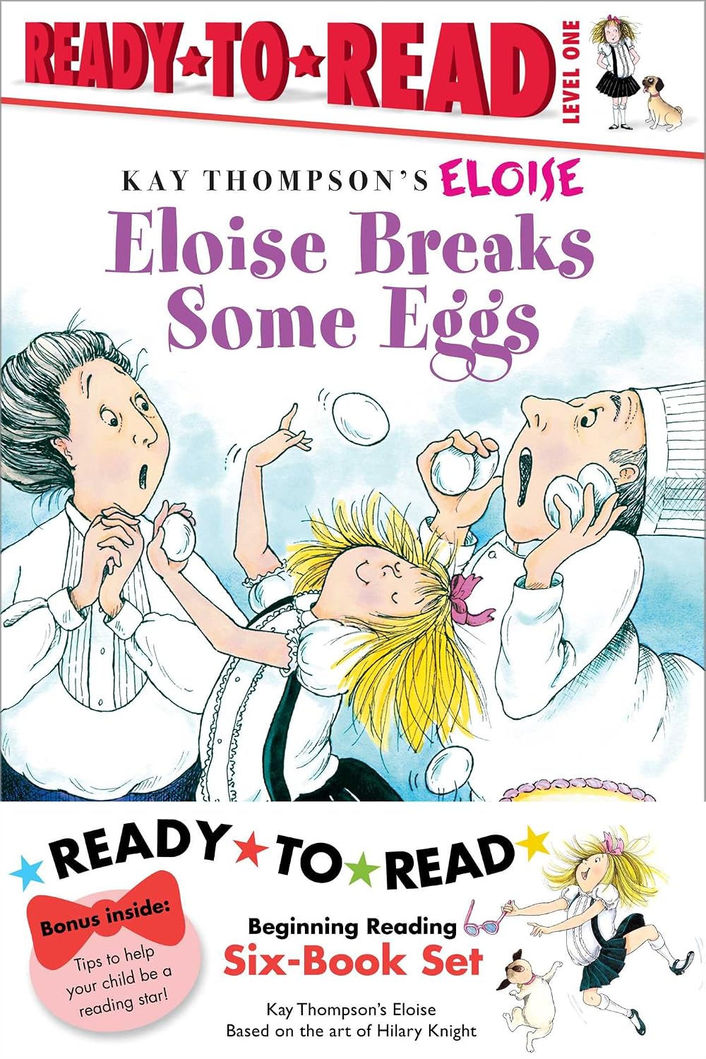 Eloise Ready-To-Read Value Pack #2: Eloise Breaks Some Eggs; Eloise and the Dinosaurs; Eloise at the Ball Game; Eloise Has a Lesson; Eloise Skates!; Eloise's New Bonnet