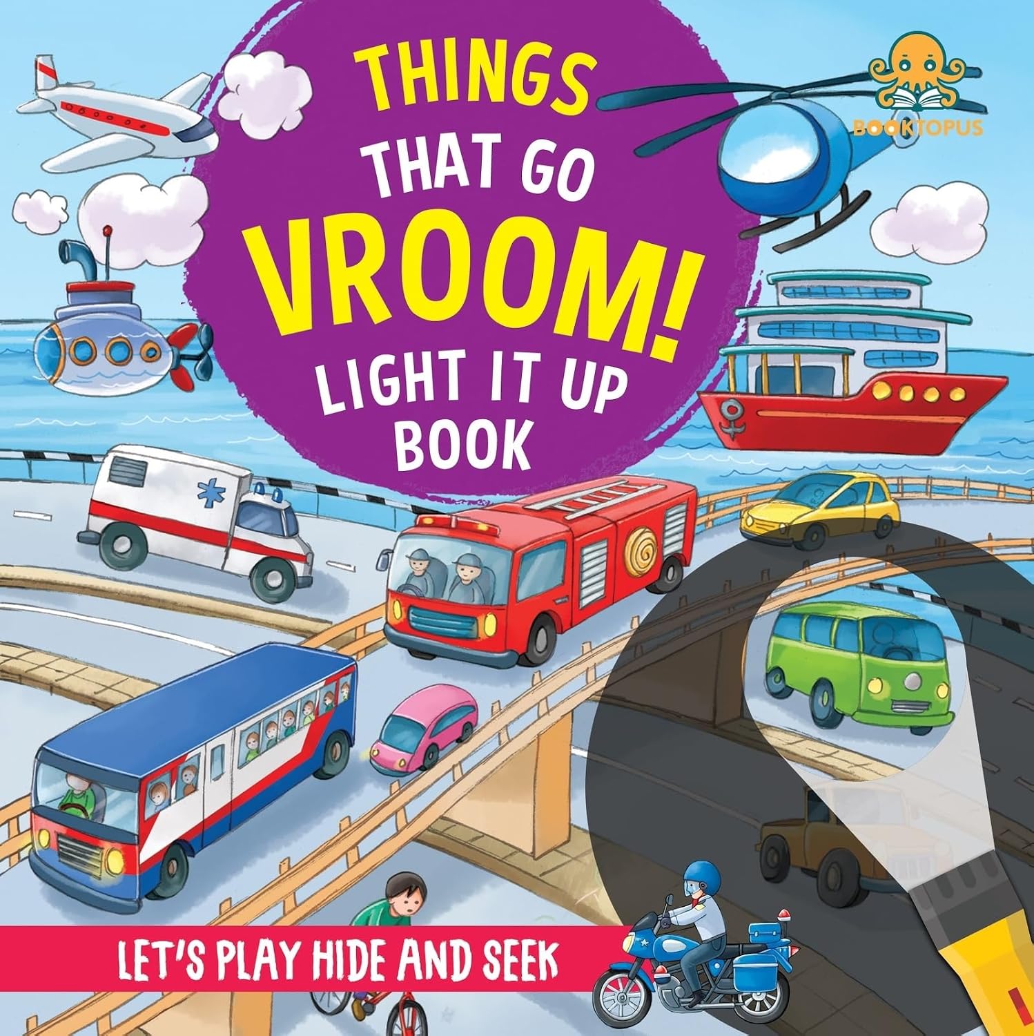 Things That Go Vroom! Light it up Book (torch Book)