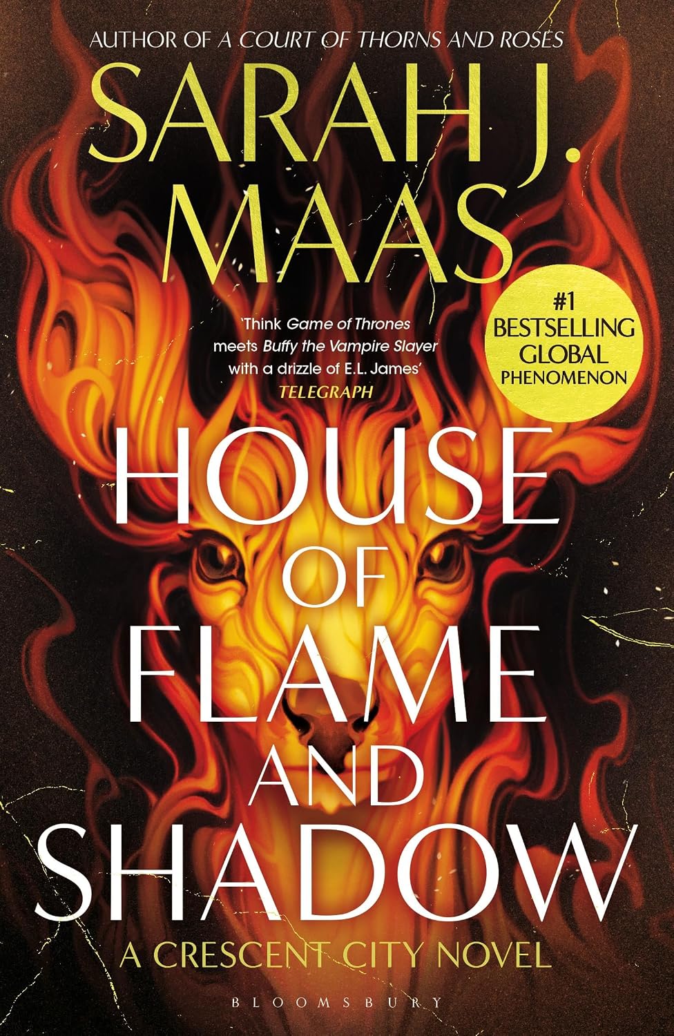 House of Flame and Shadow: The INTERNATIONAL BESTSELLER and the Smouldering Third Book in the Crescent City Series, from the Creator of ACOTAR