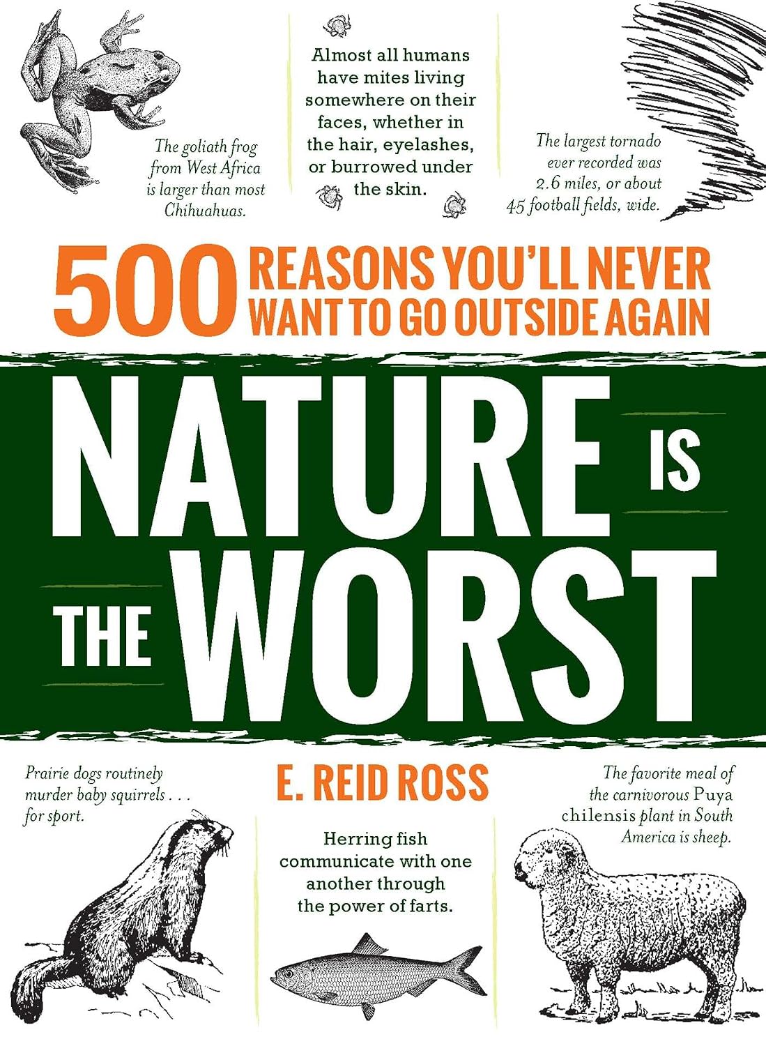 Nature is the Worst: 500 reasons you’ll never want to go outside again