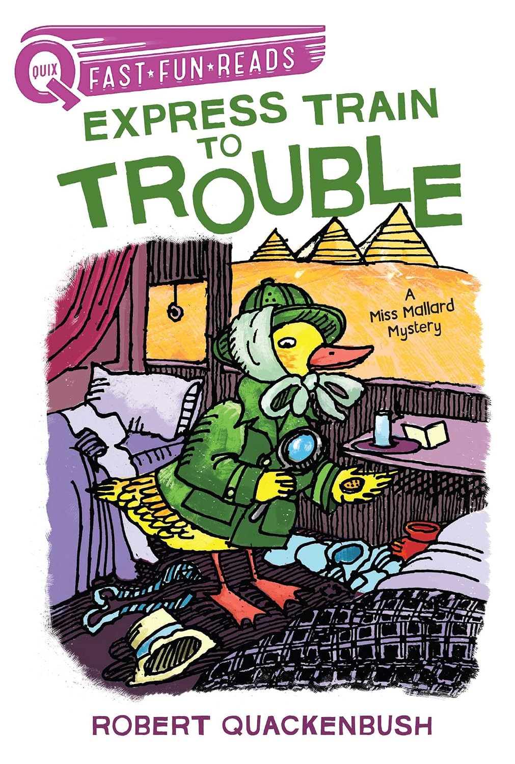 Express train to trouble: a Miss Mallard mystery
