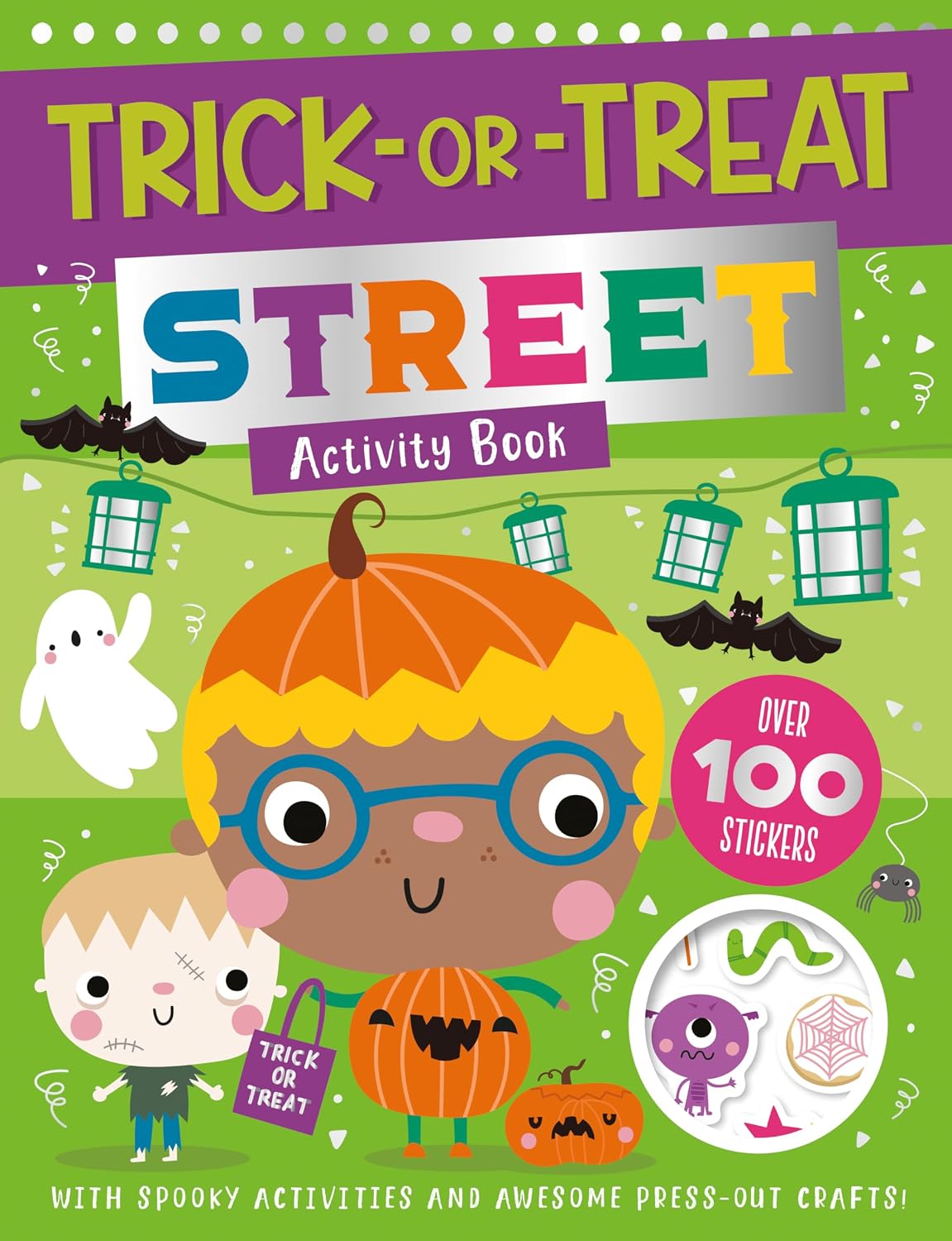 Sticker Activity Books: Trick-Or-Treat Street
