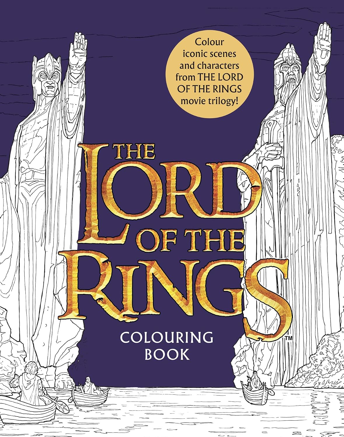The Lord of the Rings Movie Trilogy Colouring Book: Official: Official and Authorised