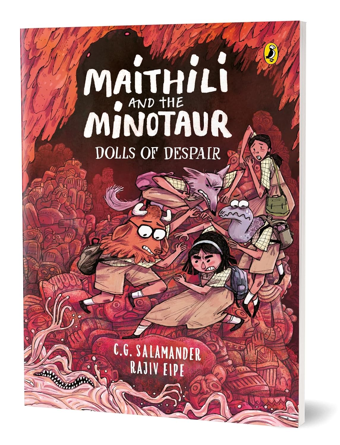 Maithili and the Minotaur: Dolls of Despair (book 3 in an Outlandish Graphic Novel Series)