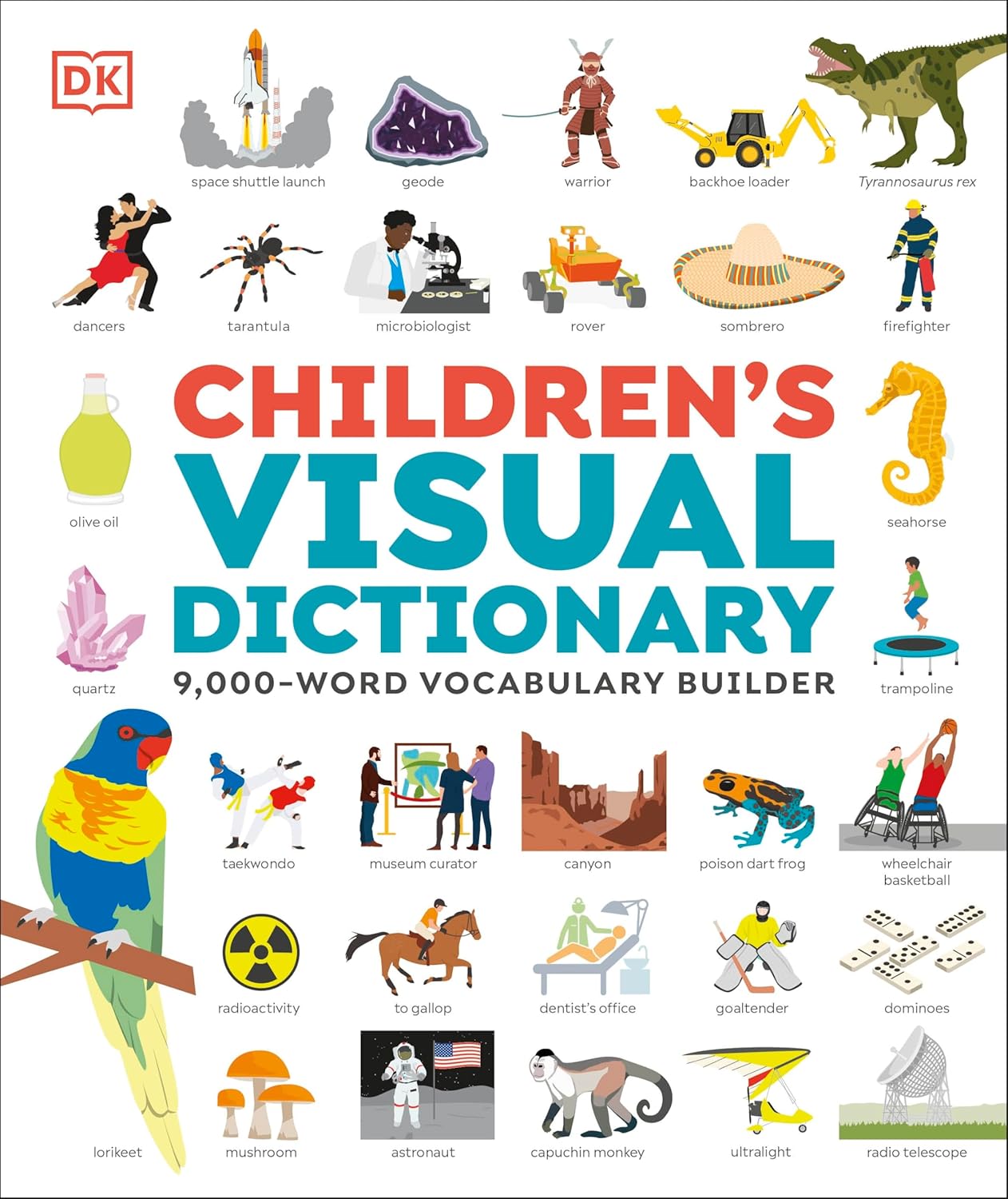 Children Visual Dictionary: 9,000-word Illustrated Vocabulary Builder for Kids Ages 7+