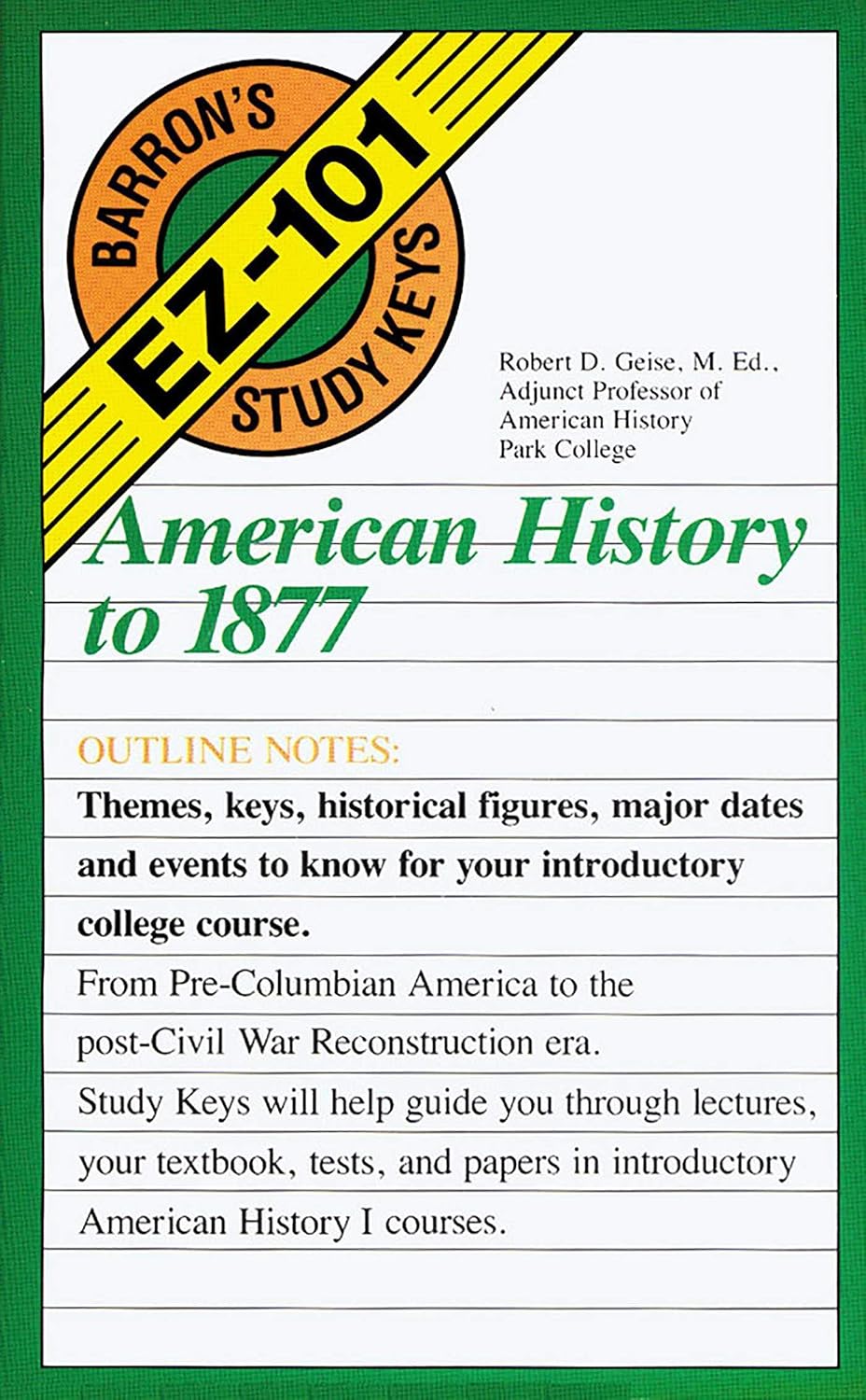 American history to 1877