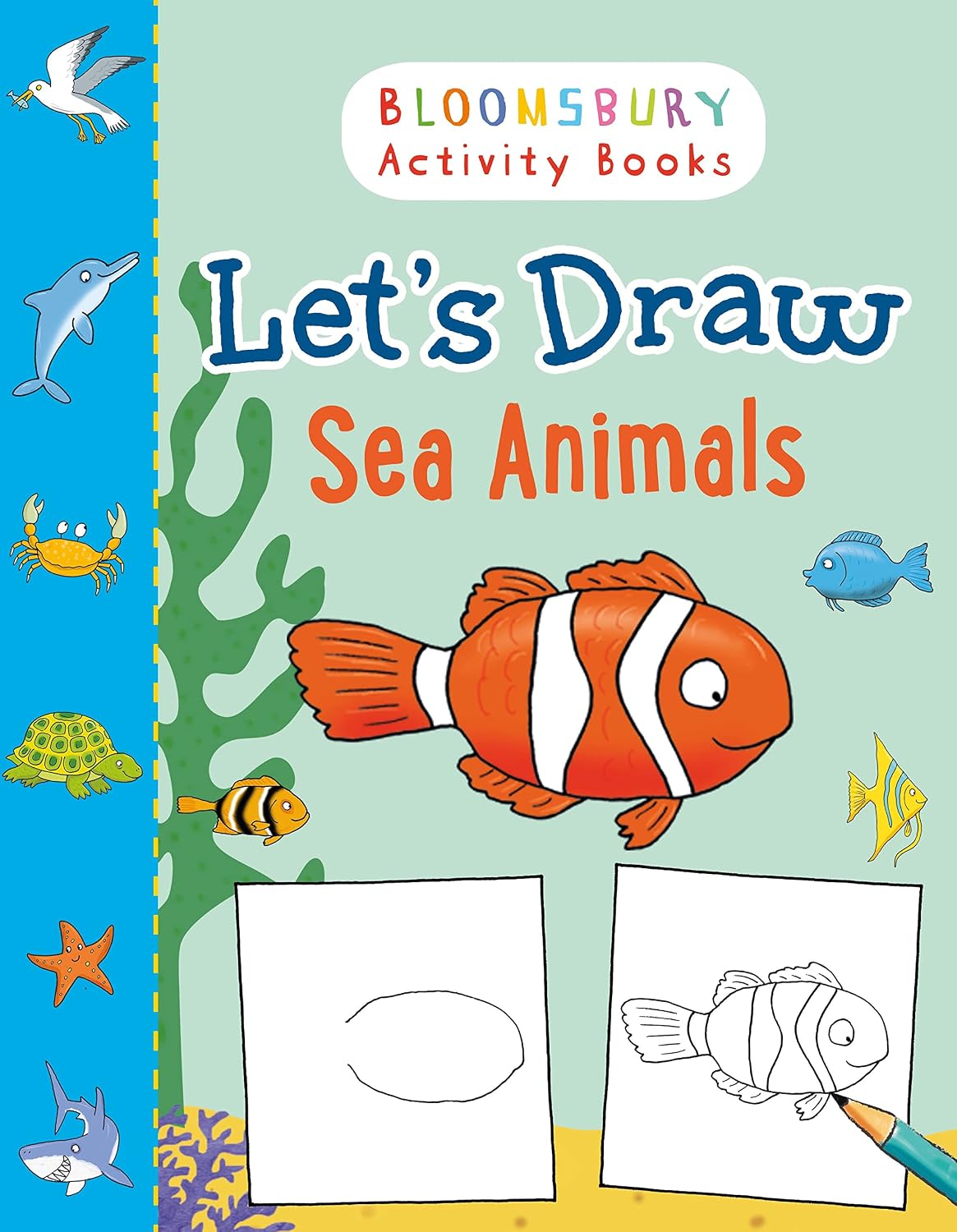 Let's Draw Sea Animals (chameleons)