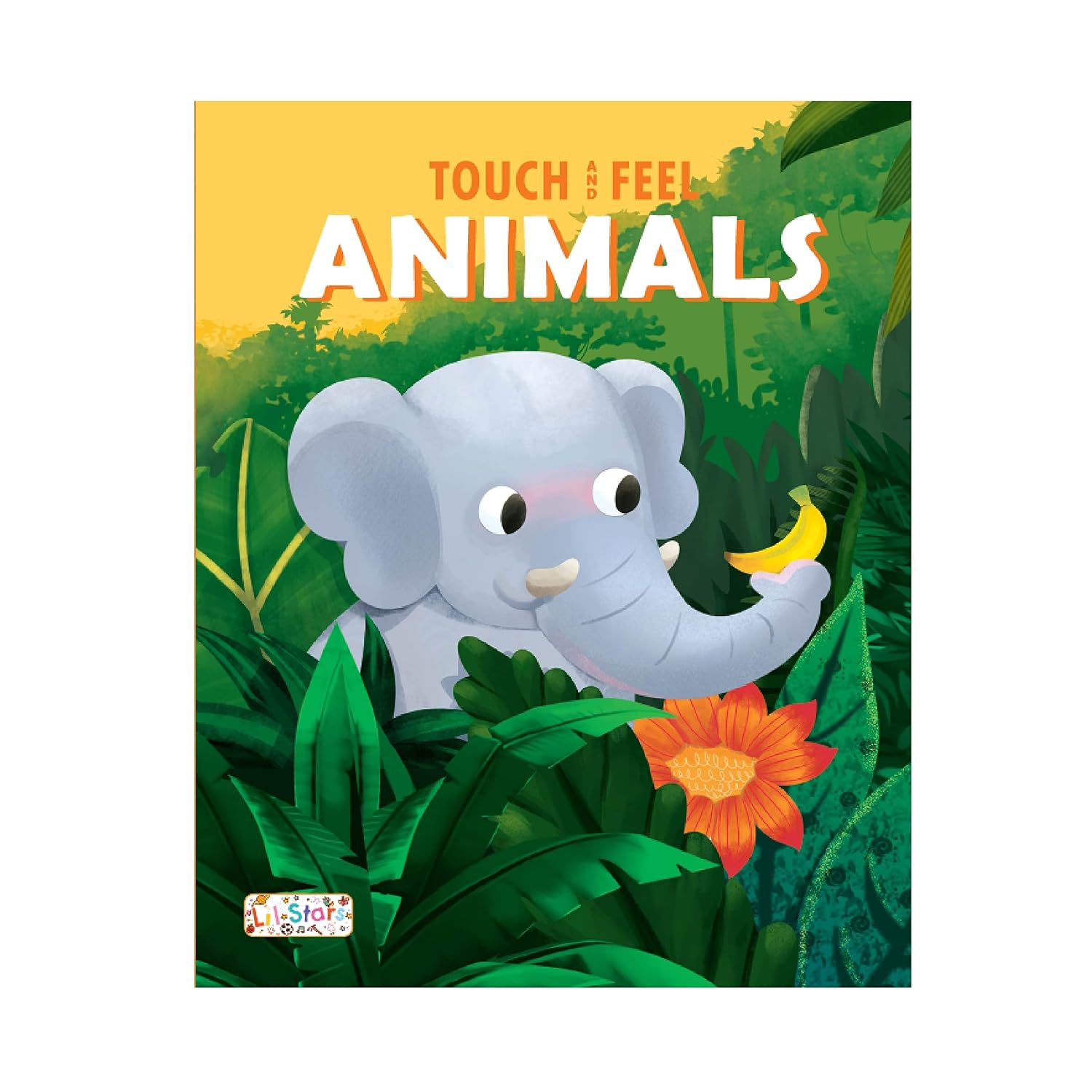 Team Pegasus Touch & Feel Board Book - "animals"