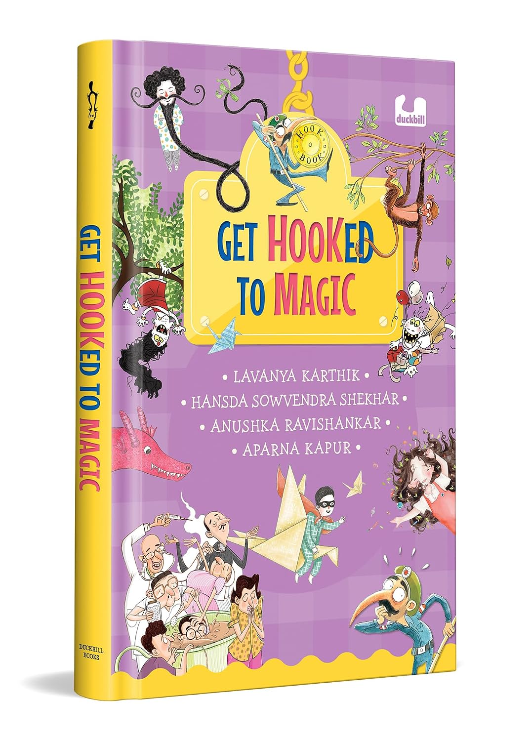 Get Hooked to Magic: a 4 in 1 Gorgeously Illustrated Book