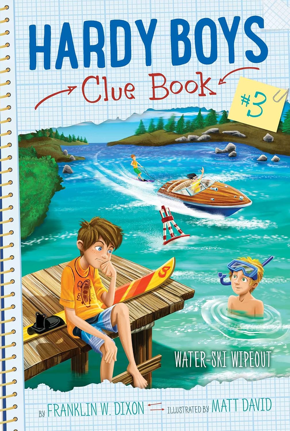 Water-ski Wipeout (volume 3) (hardy Boys Clue Book)