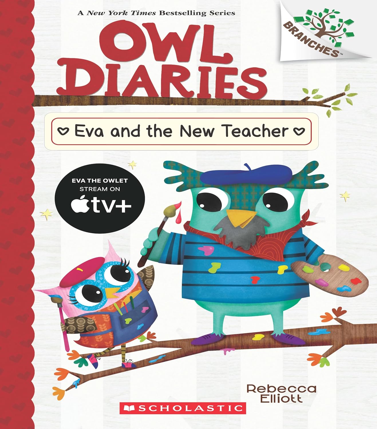 Owl Diaries #21: Eva and the New Teacher