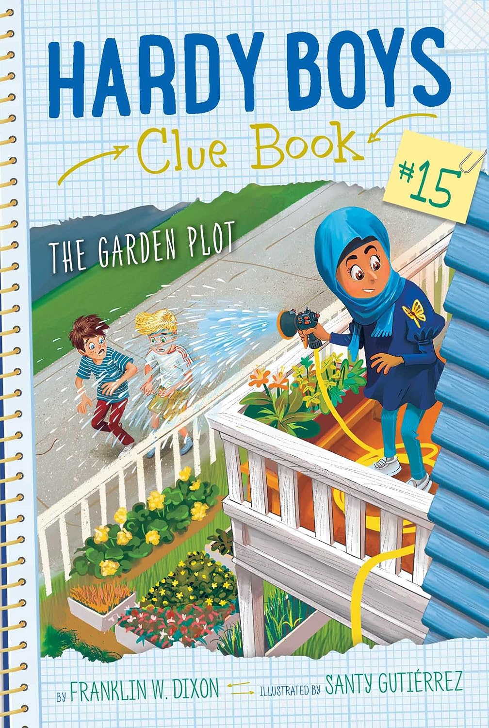 The Garden Plot: Hardy Boys Clue Book #15