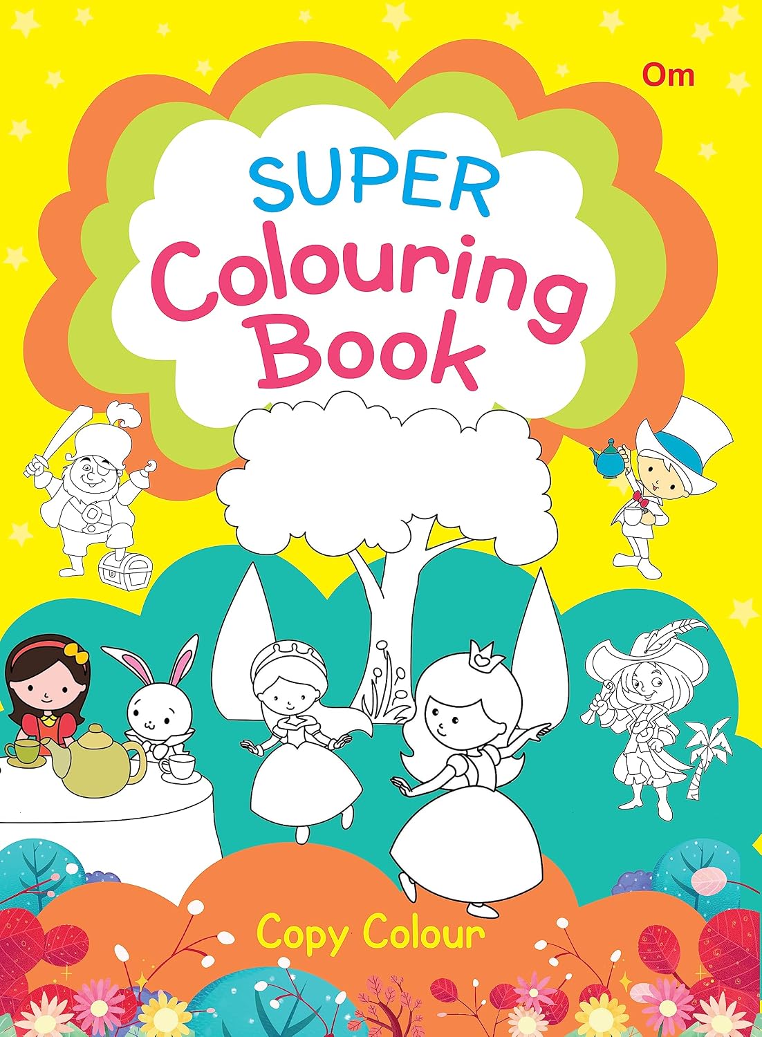 Colouring Book: Super Colouring Book - Copy Colouring Books for Kids