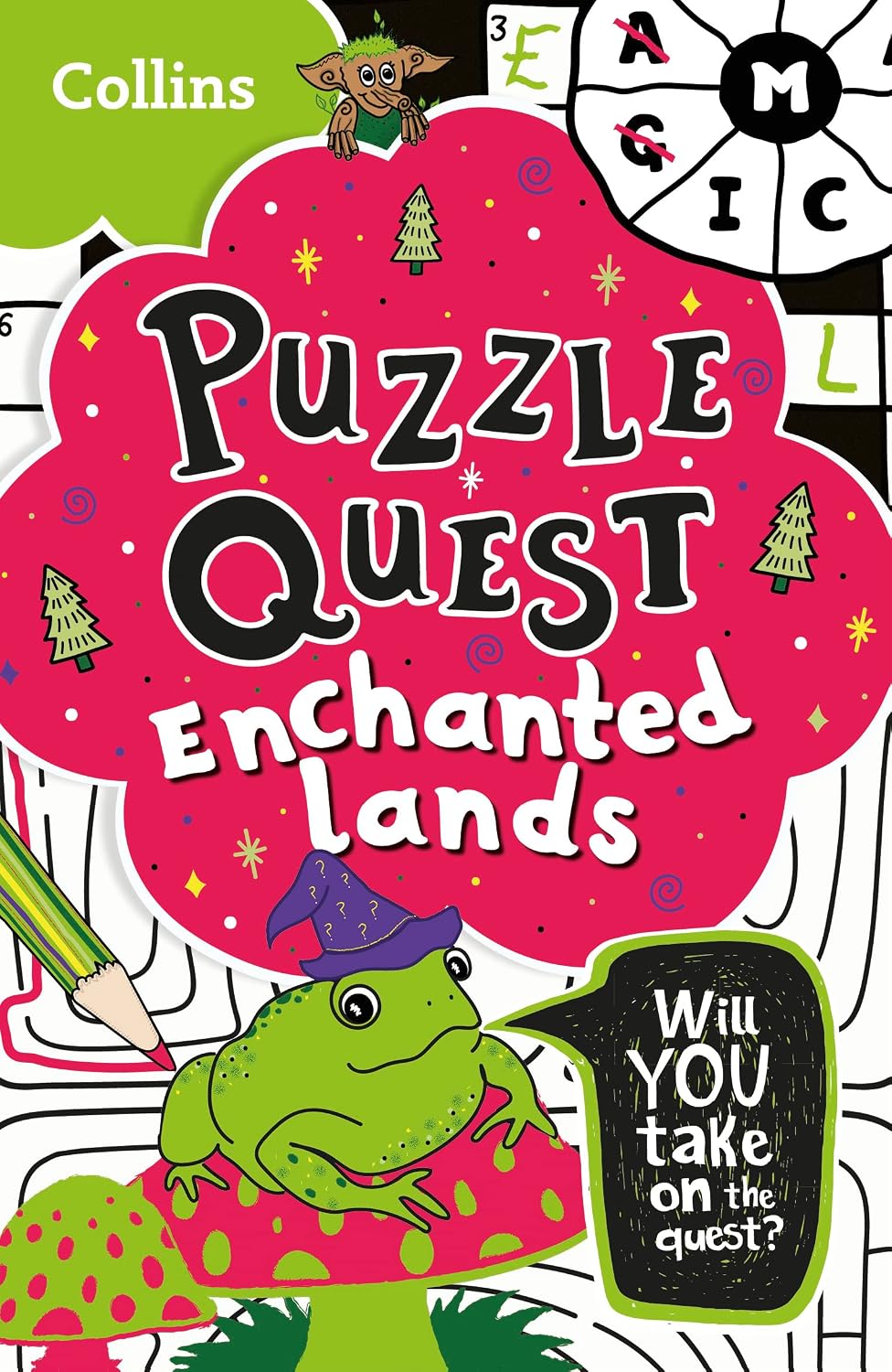 Puzzle Quest Enchanted Lands: Solve More Than 100 Puzzles in This Adventure Story for Kids Aged 7+