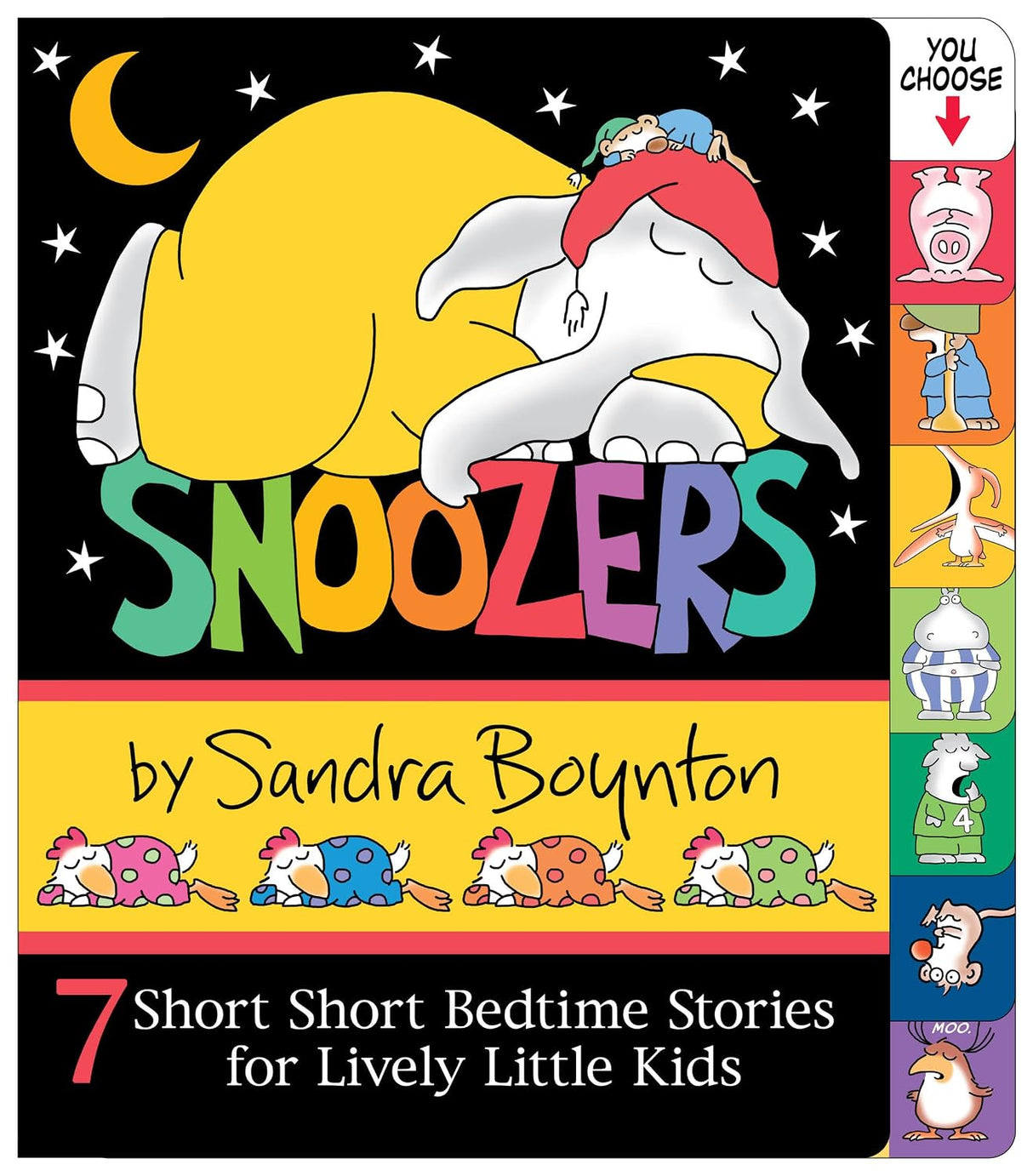 Snoozers: 7 short short bedtime stories for lively little kids