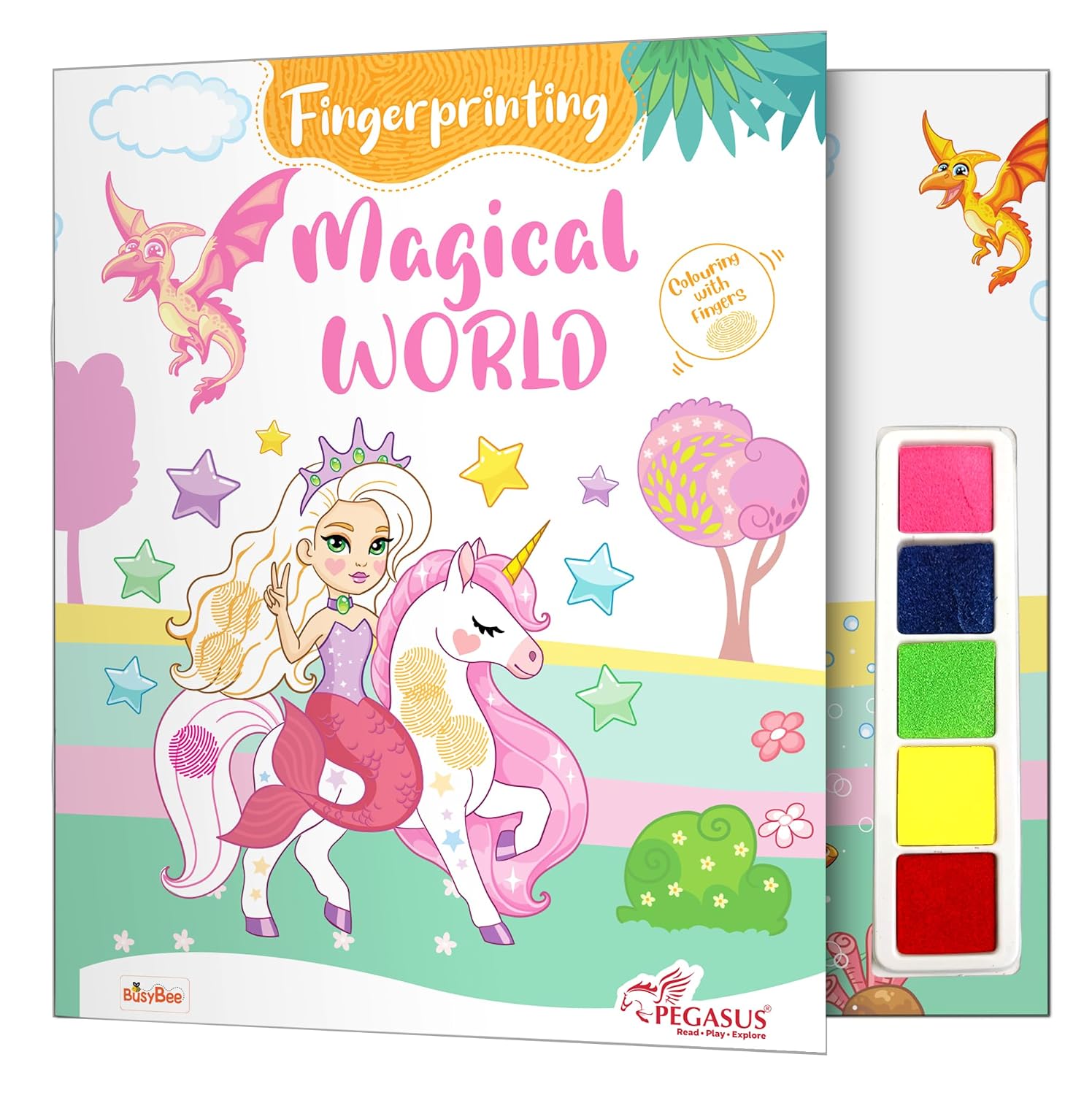 Fingerprint Coloring Book – Magical World