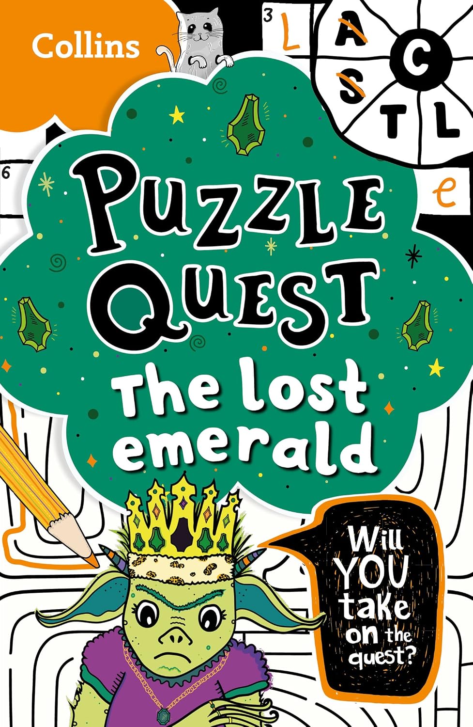 Puzzle Quest the Lost Emerald: Solve More Than 100 Puzzles in This Adventure Story for Kids Aged 7+