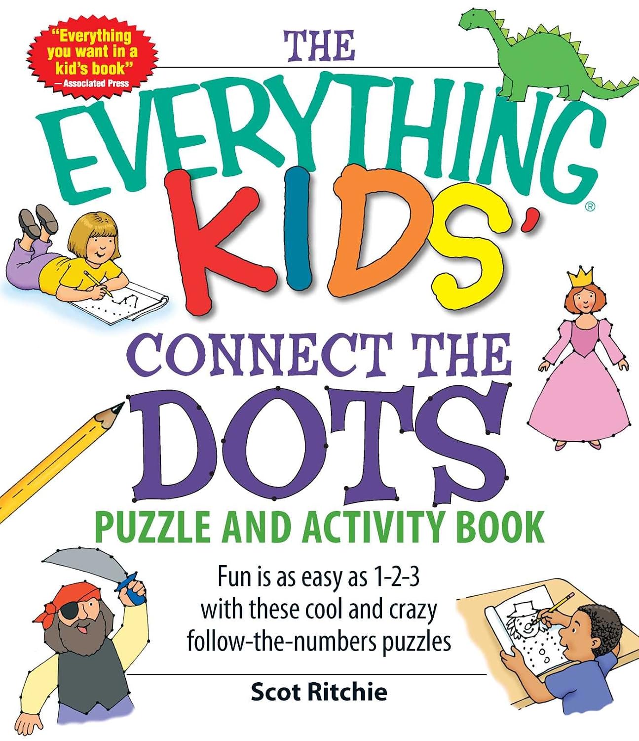 Everything Kids' Connect the Dots Puzzle and Activity Book