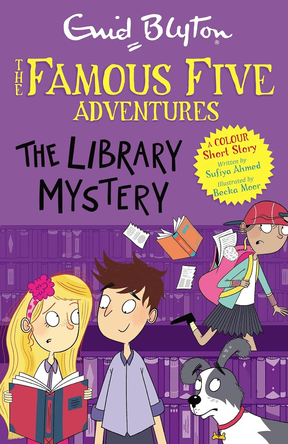 Famous Five Colour Short Stories: the Library Mystery: 16 (famous Five Adventures)